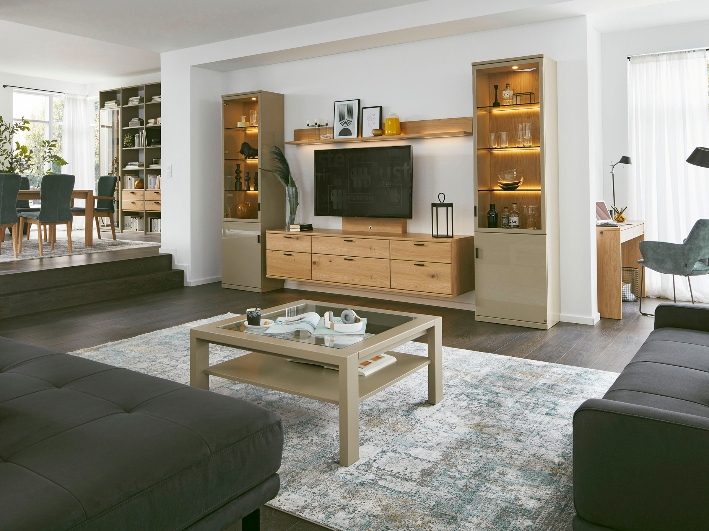 Musterring Teppich »APOLLO«, rechteckig, 8 mm Höhe, exclusive MUSTERRING DELUXE COLLECTION hochwertig gekettelt Fransen