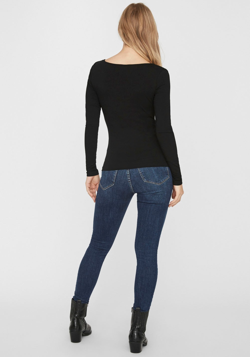 Vero Moda Langarmshirt »VMMAXI«, aus Bio-Baumwolle