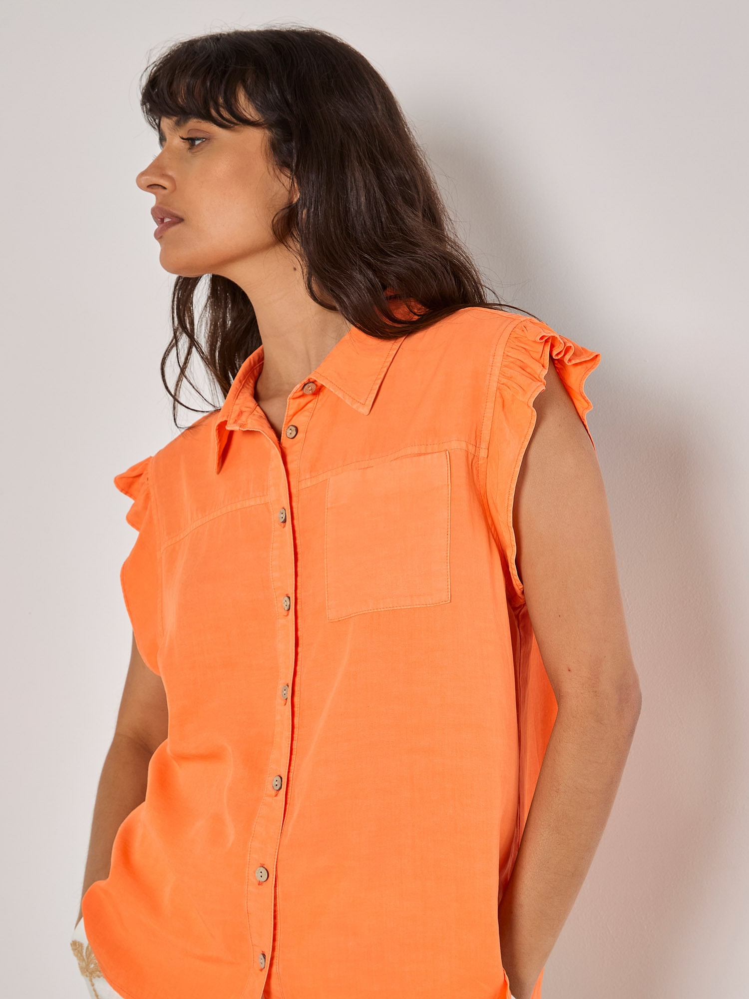 Apricot Klassische Bluse »Bluse« mit Brusttasche