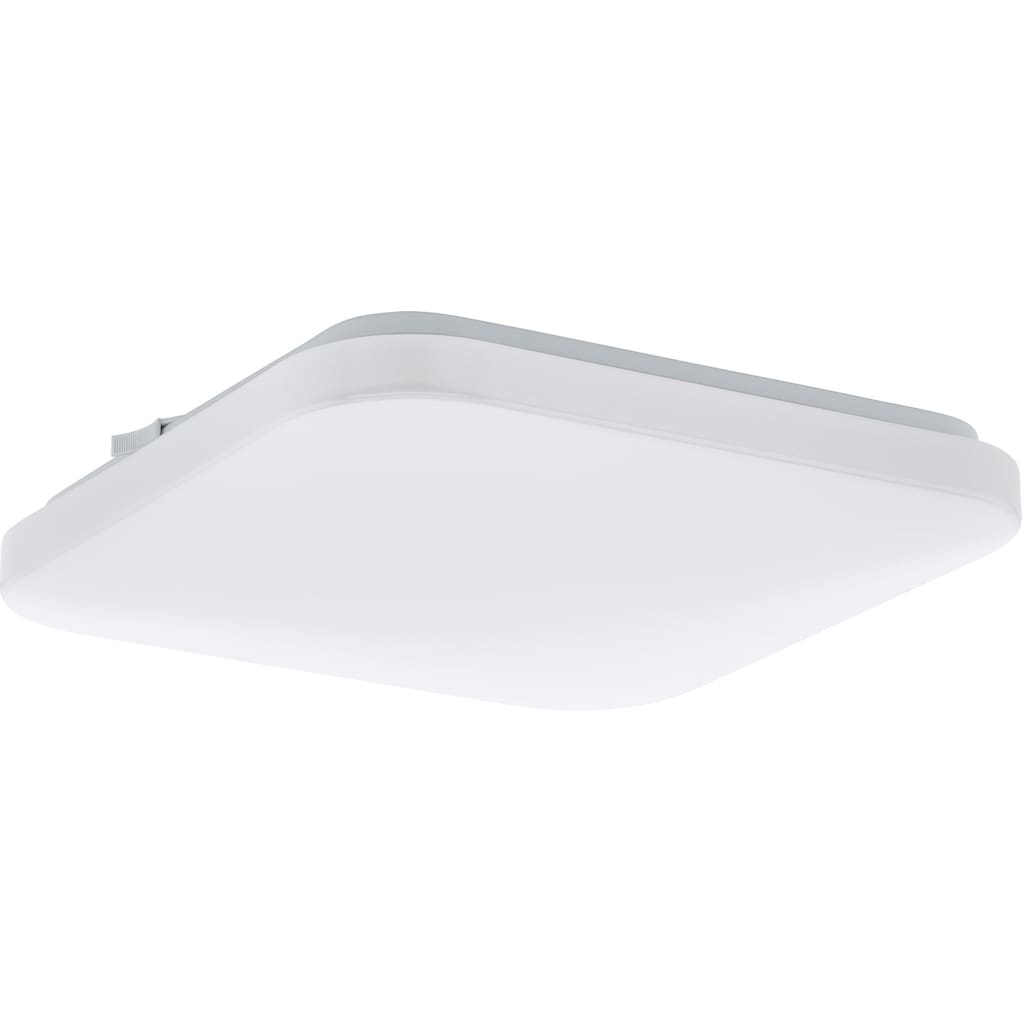 EGLO Deckenleuchte »FRANIA«, LED-Board, Warmweiß, weiß / L28 x H7 x B28 cm / inkl. 1 x LED-Platine (je 10W, 1100lm, 3000K) - Deckenlampe - Schlafzimmerlampe - Büroleuchte - Lampe - Schlafzimmer - Küche - Flur - Flurlampe - Küchenlampe