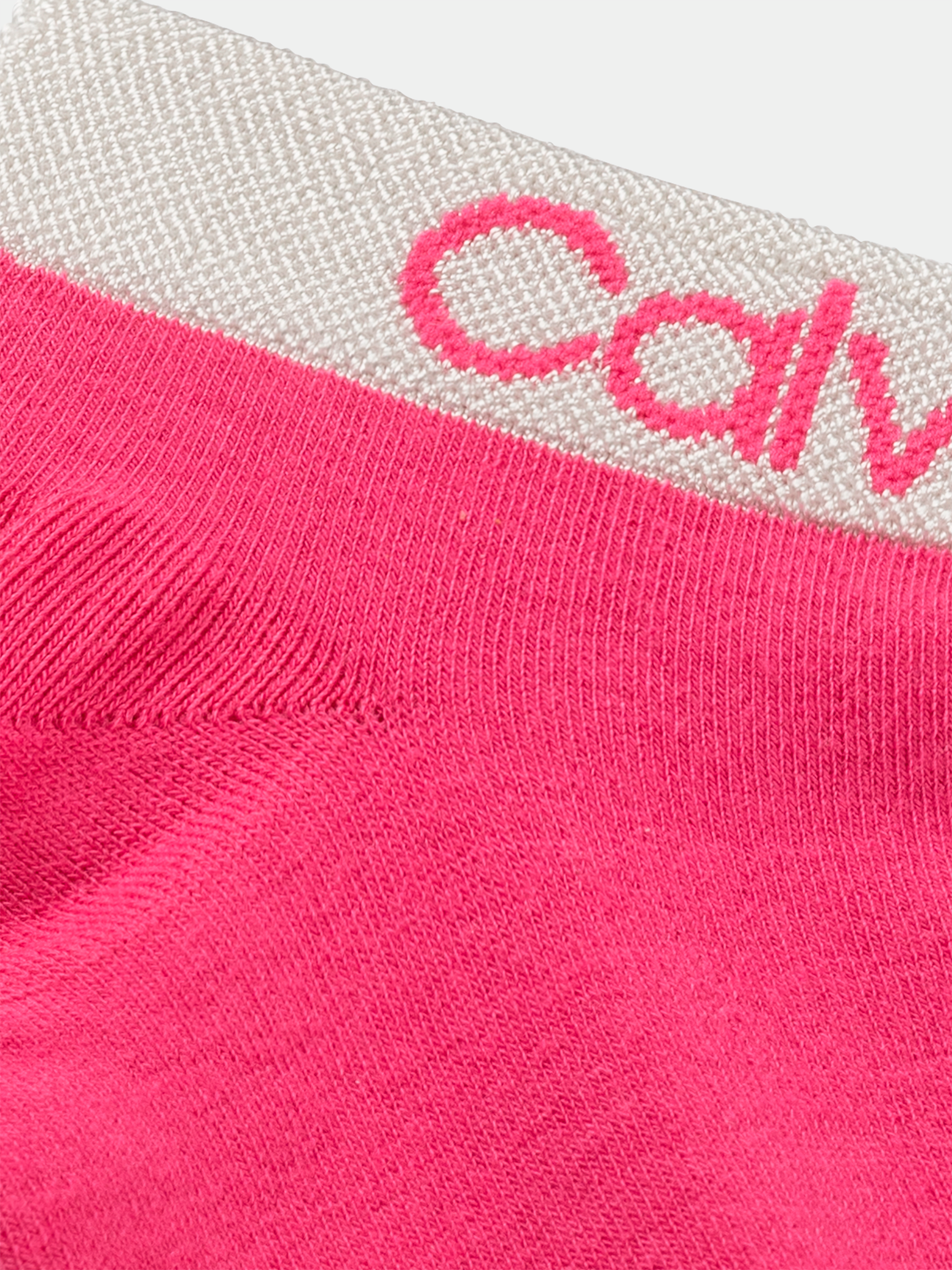 Calvin Klein Jeans Kurzsocken »CK WOMEN QUARTER 2P LOGO WELT«, (2 Paar), Coolmax-Garn, Einheitsgröße passend von 37-41
