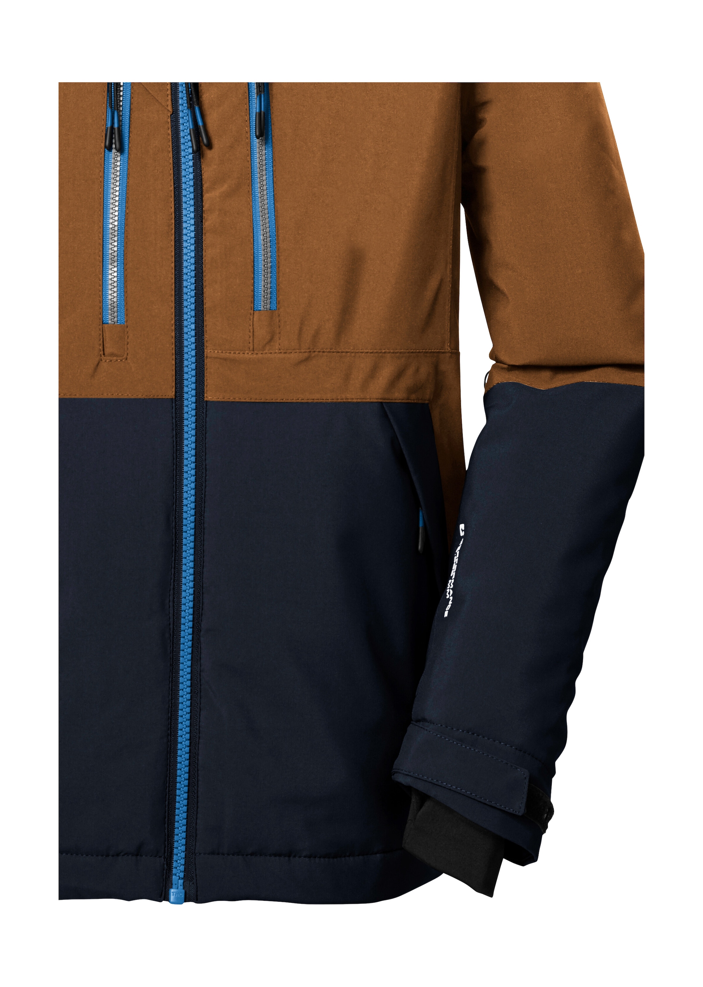 Killtec Skijacke »KSW 388 BYS SKI JCKT«, Wasserdichte Skijacke mit 10.000 mm Wassersäule und vielen Taschen