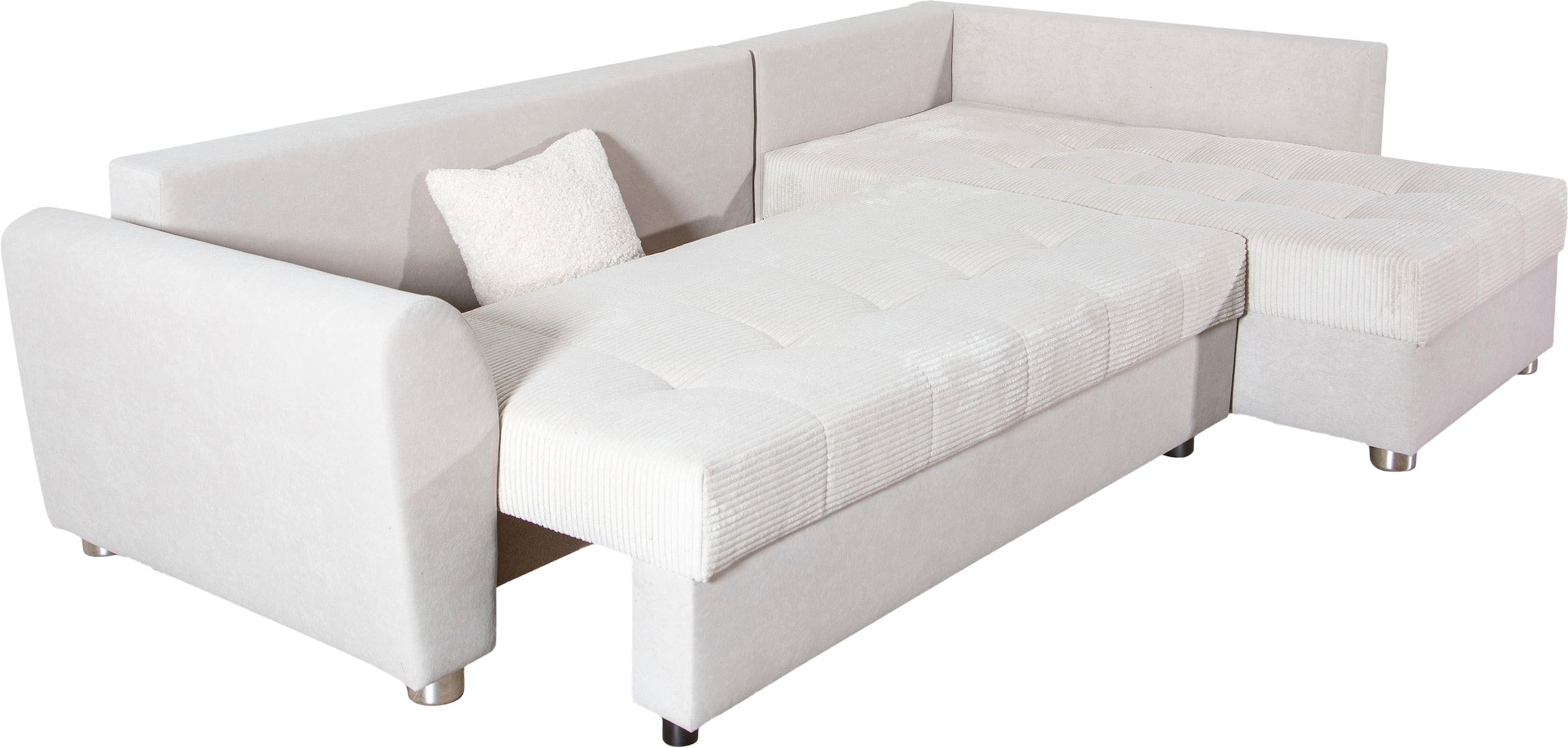 COLLECTION AB Ecksofa »JANA XL-Sofa L-Form«, inkl. Bettfunktion, Bettkasten und Bonnelfederkern