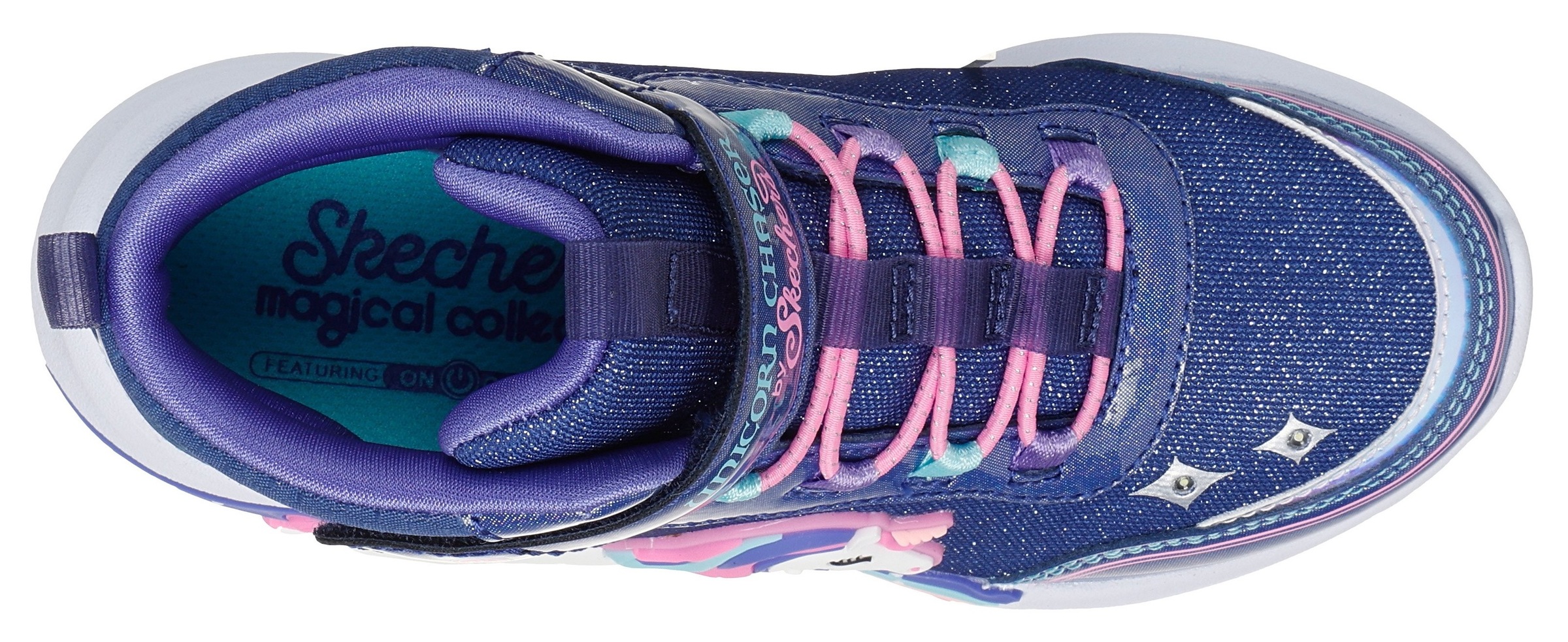 Skechers Sneaker »UNICORN CHASER«  Boots mit Einhorn, Größenschablone zum Download