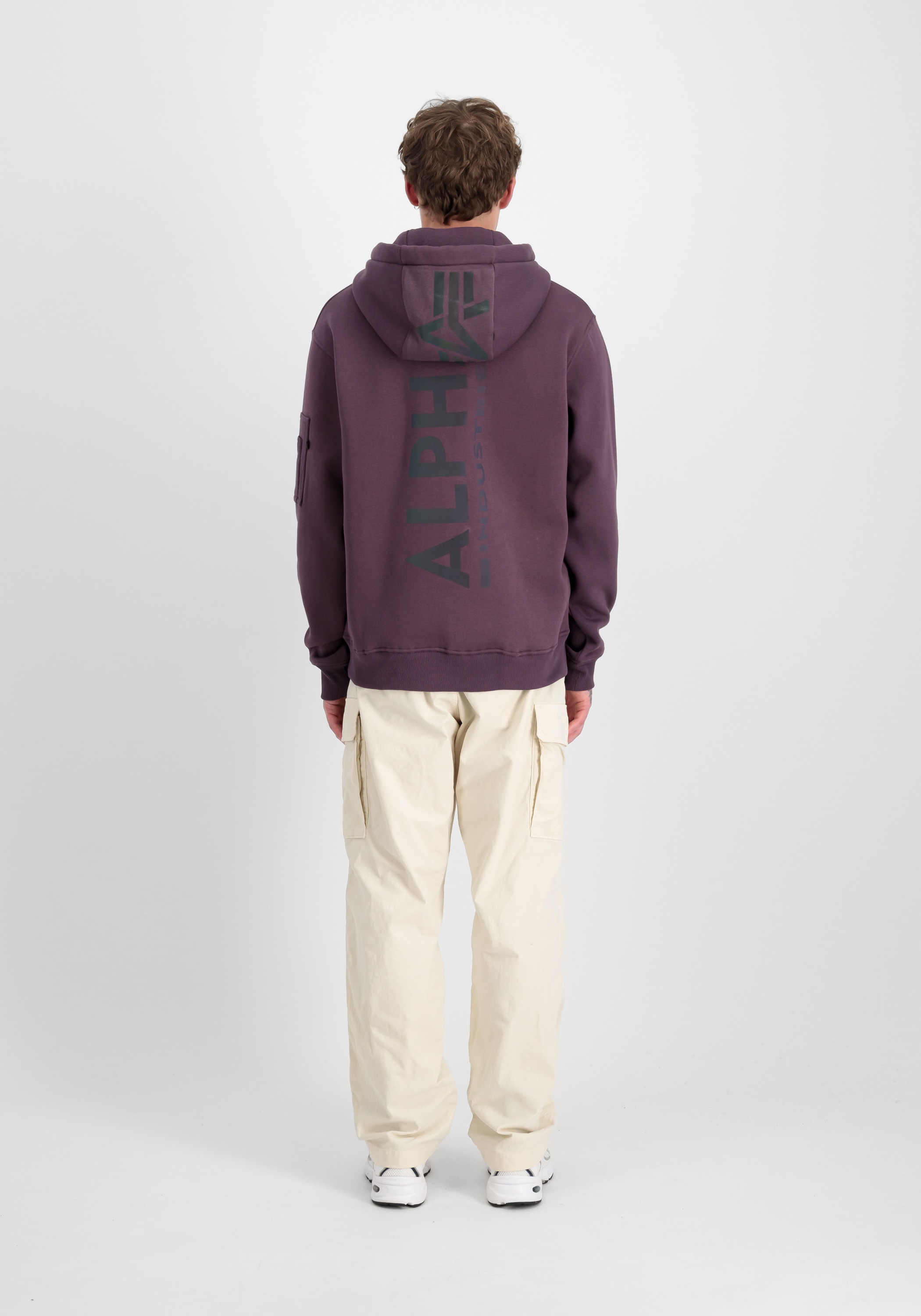 Alpha Industries Hoodie »Alpha Industries Men - Hoodies BP Hoodie Rainbow Refl. Print«