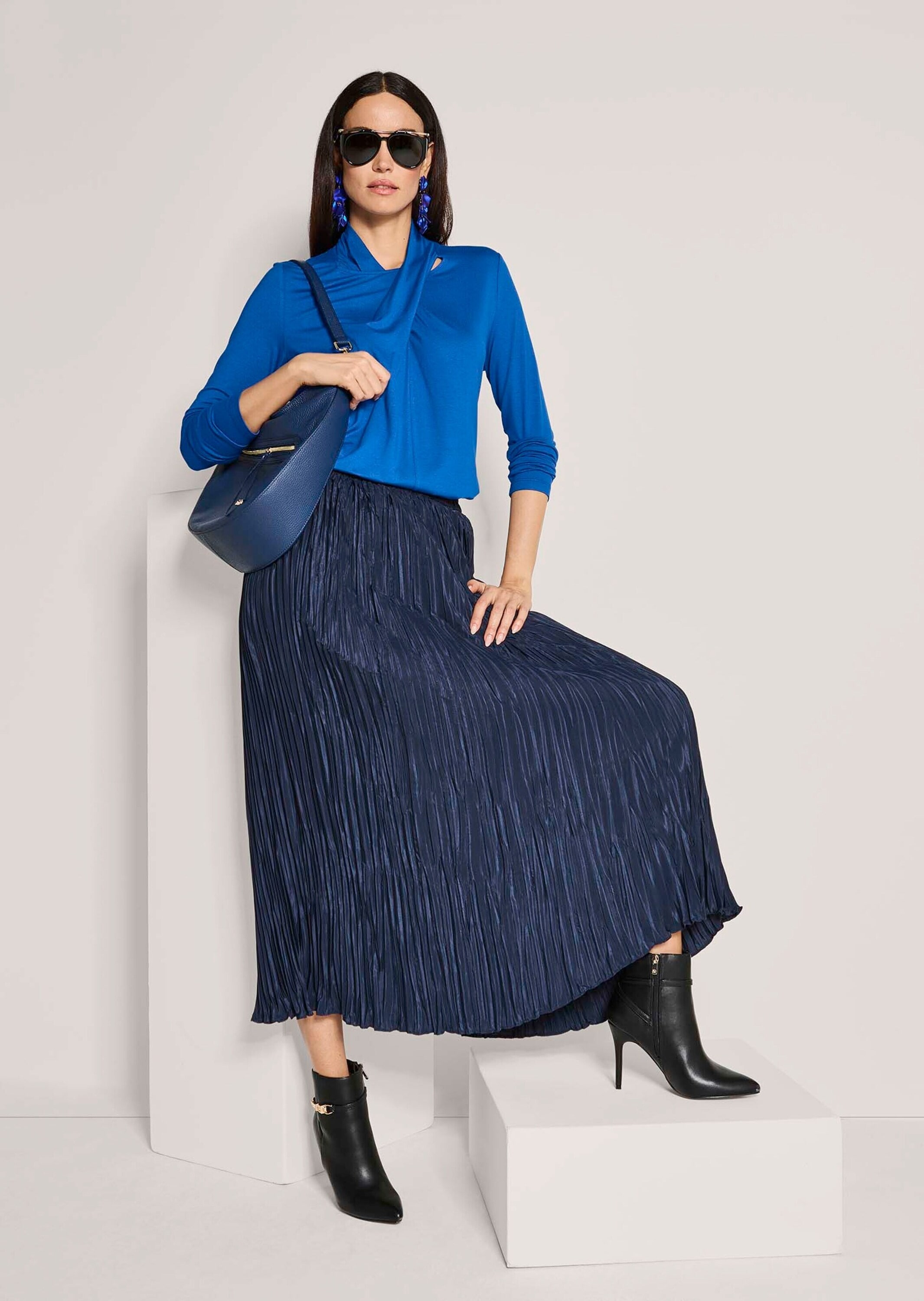 MADELEINE Langarmshirt »Blusenshirt Elegantes Oberteil für besondere Anlässe«