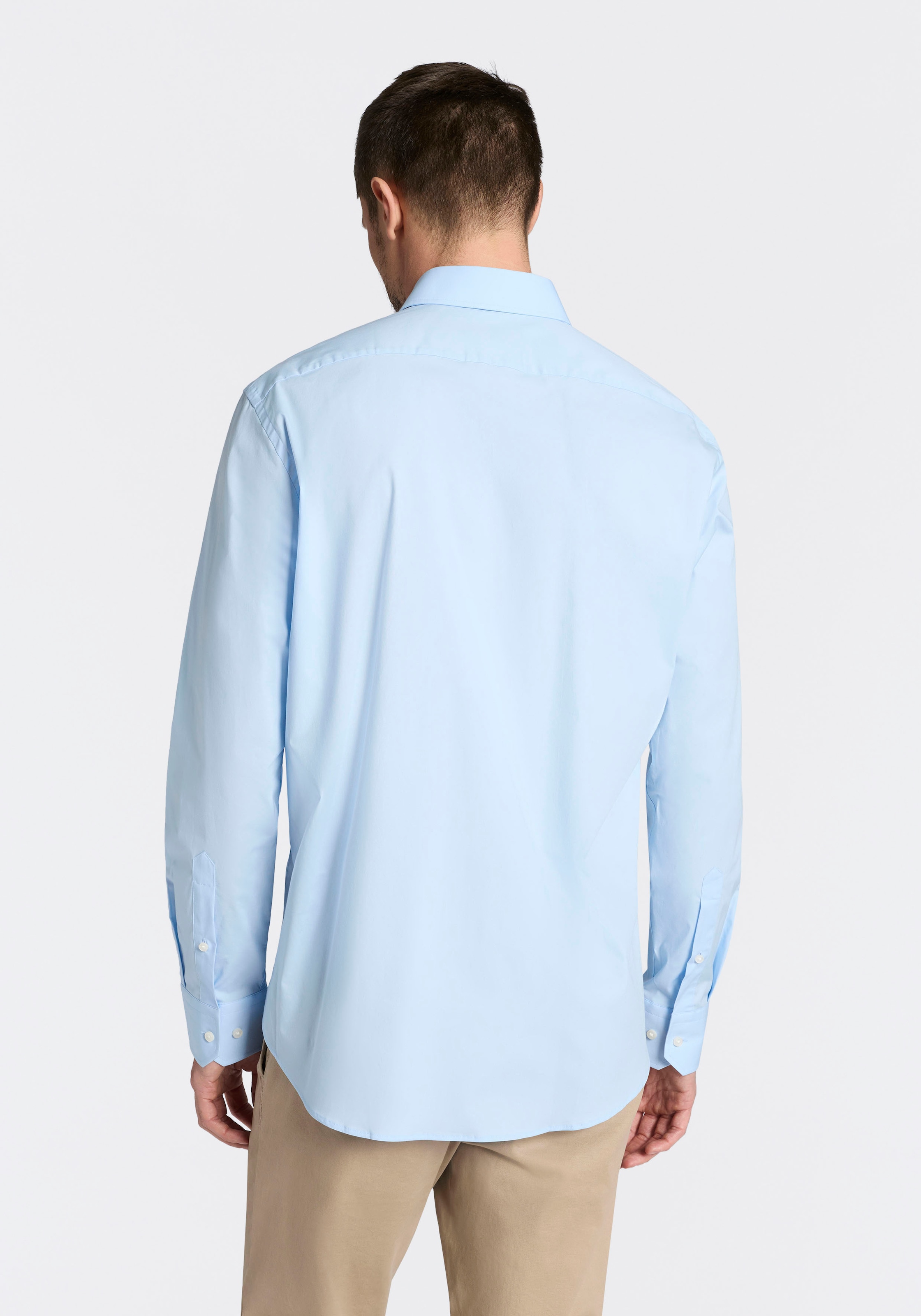 BOSS Businesshemd Kentkragen, Regular Fit, bügelleichte Qualität