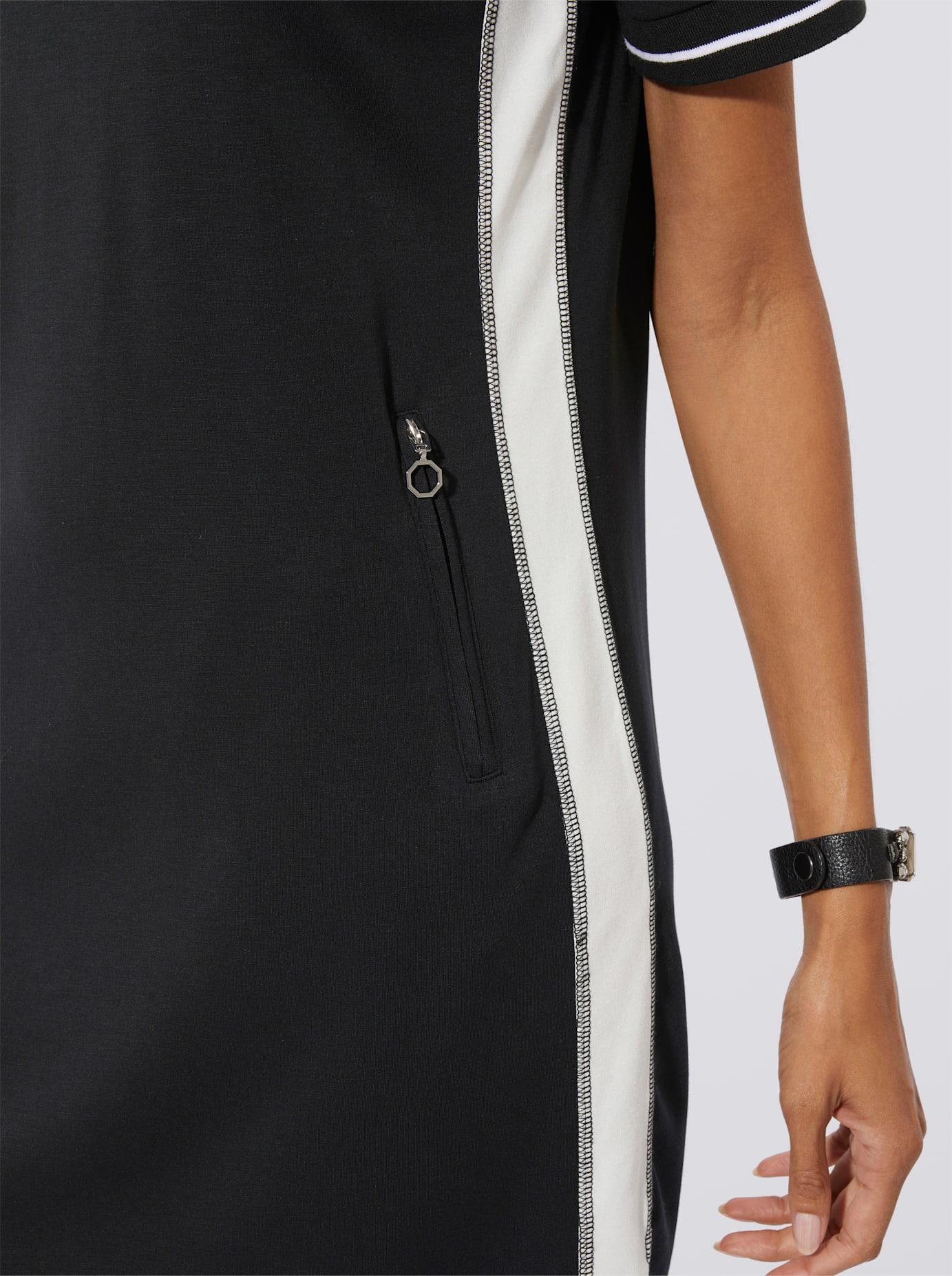 creation L Shirtkleid »Modal-Mix-Polokleid«