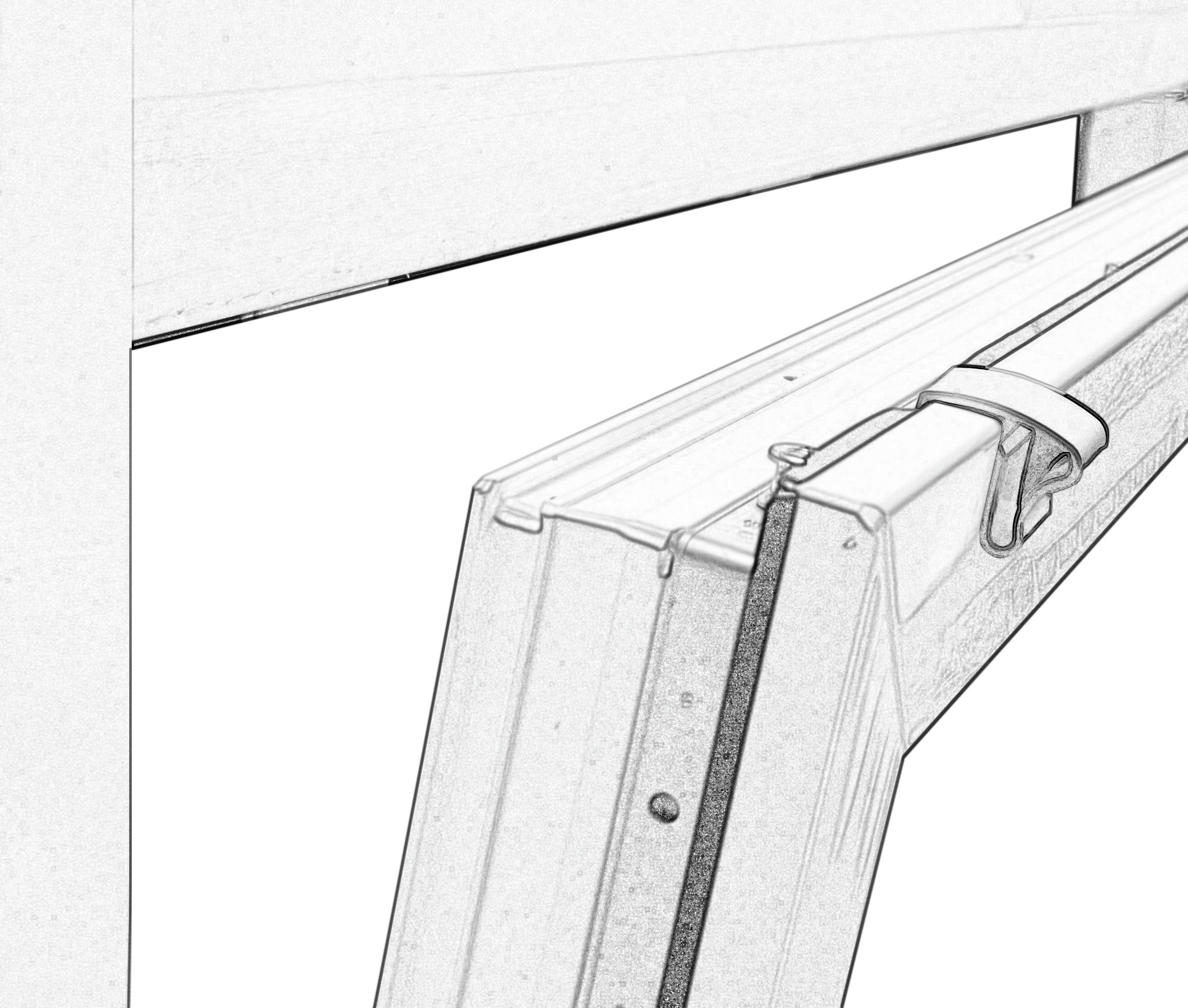 GARDINIA Sichtschutzbefestigung »Klemmhalter für Aluminium-Jalousien«, (3 St.), für Aluminium-Jalousien