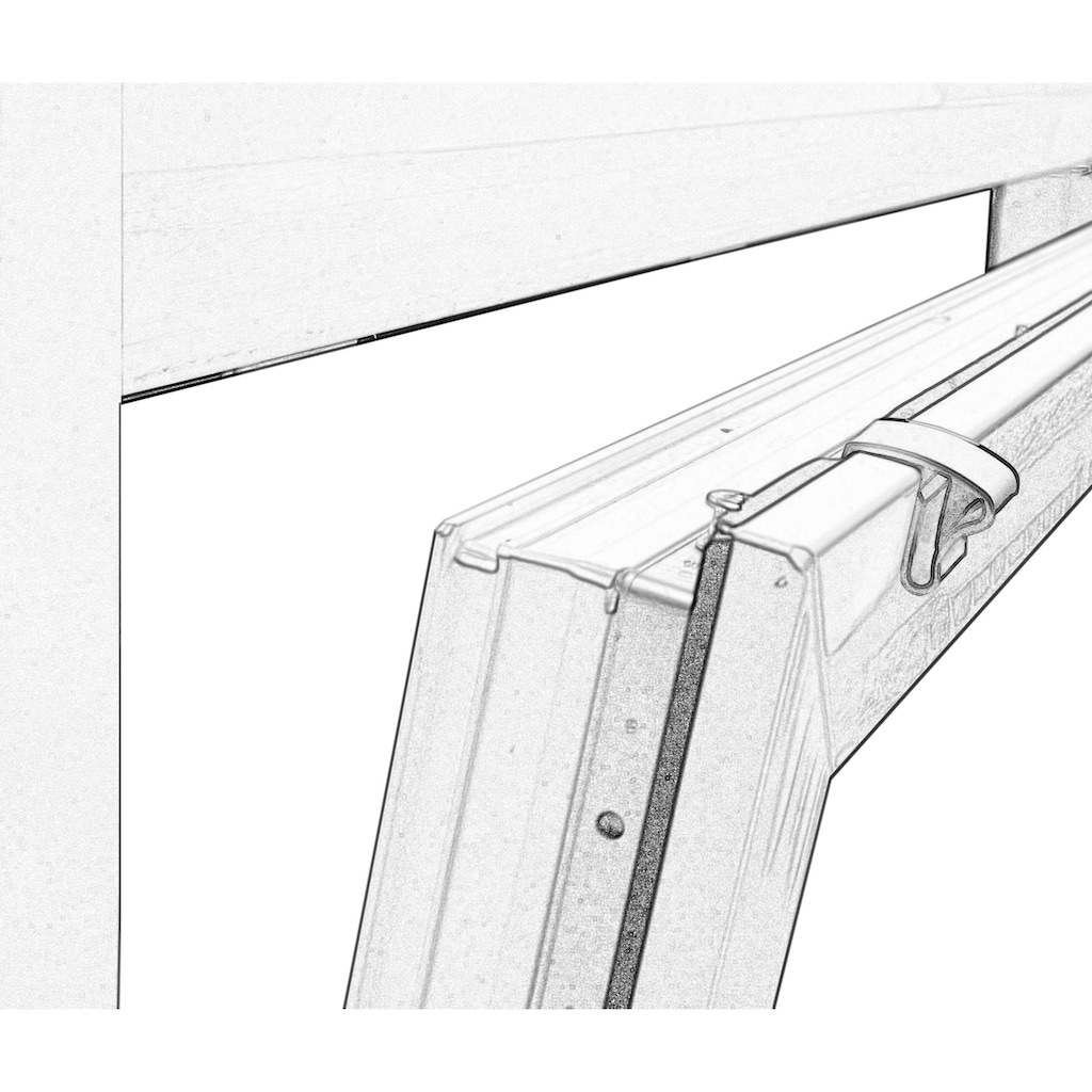 GARDINIA Sichtschutzbefestigung »Klemmhalter für Aluminium-Jalousien«, (3 St.)