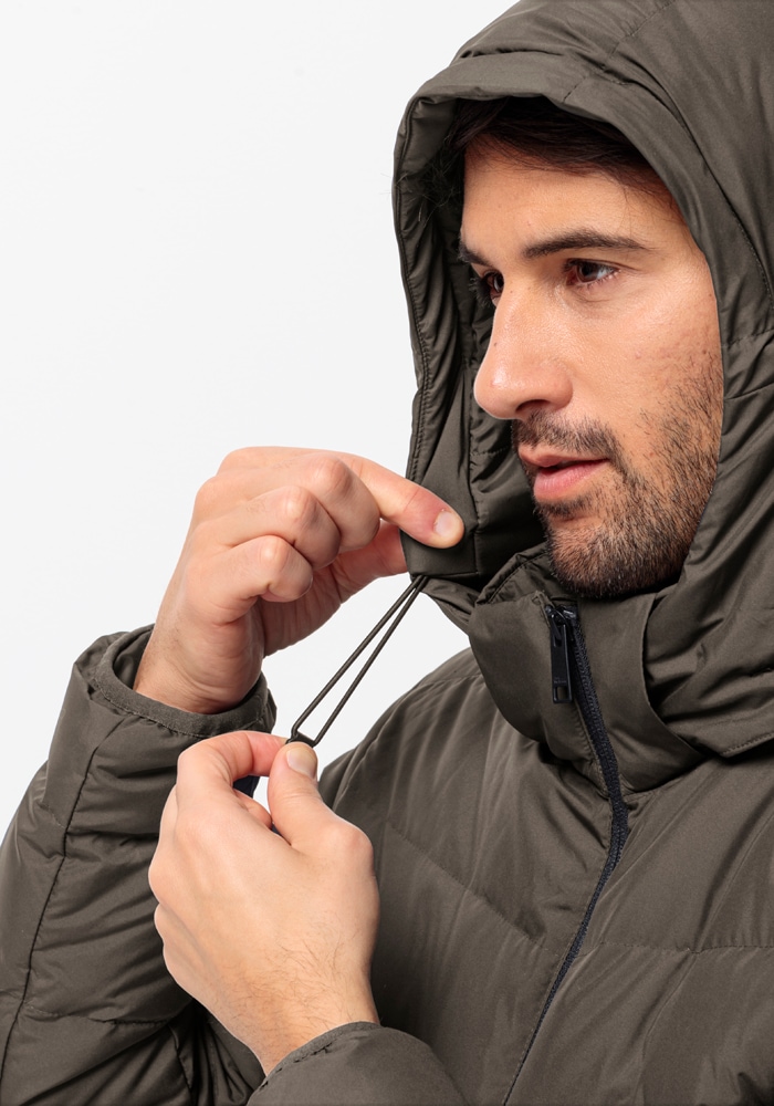 Jack Wolfskin Daunenjacke »COLONIUS JKT M«, mit Kapuze