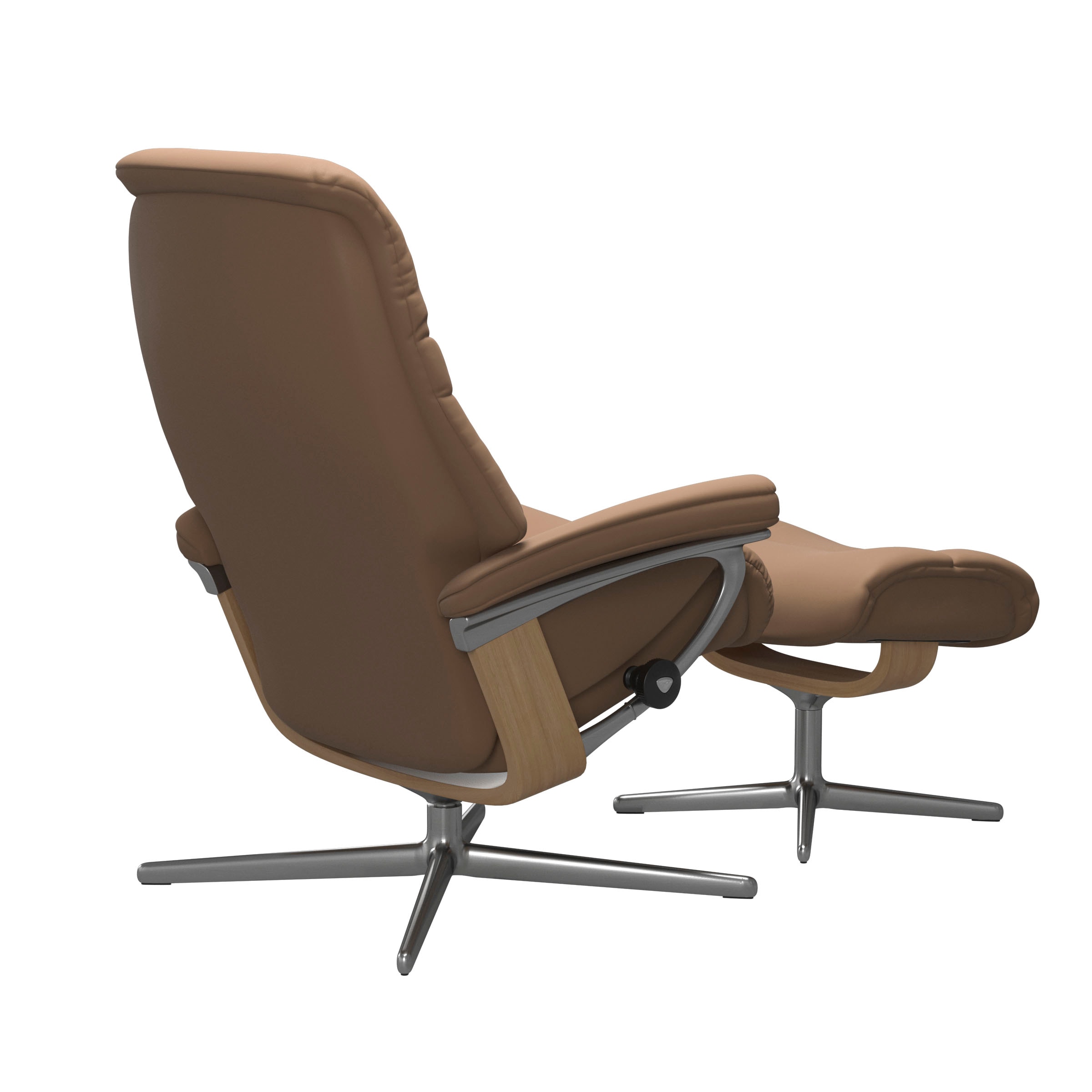 Stressless® Fußhocker »Sunrise« mit Cross Base, Größe S, M & L, Holzakzent Eiche