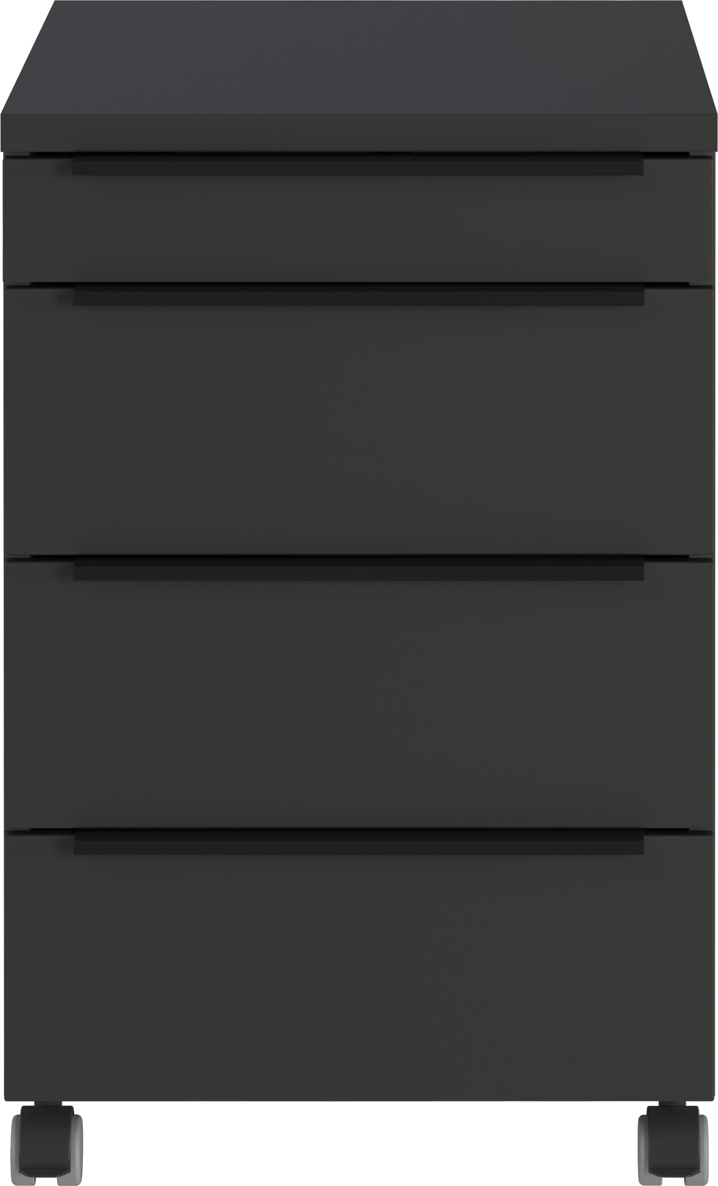 GERMANIA Büromöbel-Set »Mailand«, (4 tlg.), inkl. Schreibtisch, Rollcontainer, Raumteiler und Sideboard