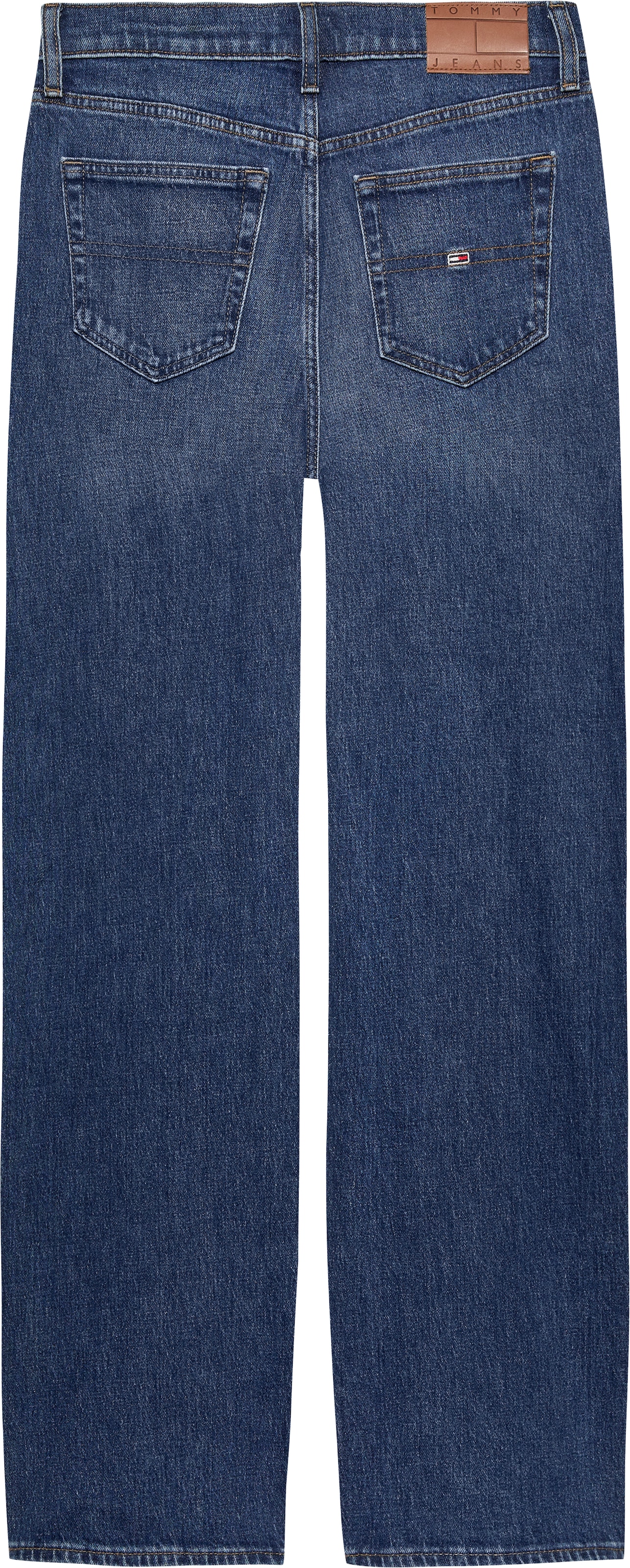 Tommy Jeans Loose-fit-Jeans »Betsy Mid Rise«, mit Logo-Badge