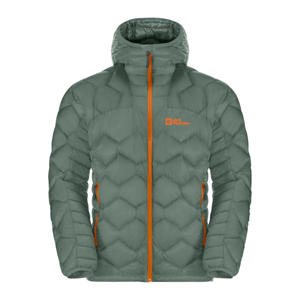 Jack Wolfskin Daunenjacke »ALPSPITZE DOWN HOODY M«, mit Kapuze