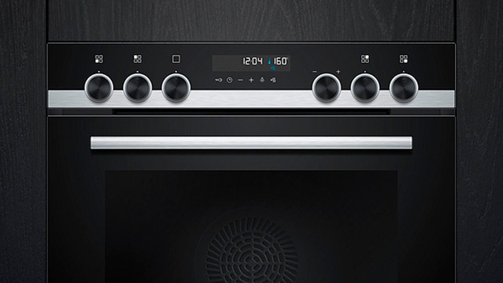 SIEMENS Induktions Herd-Set »HE578BBS4«, mit Backwagen, Backwagen mit ausziehbarer Tür für bequemes Kochen & Backen