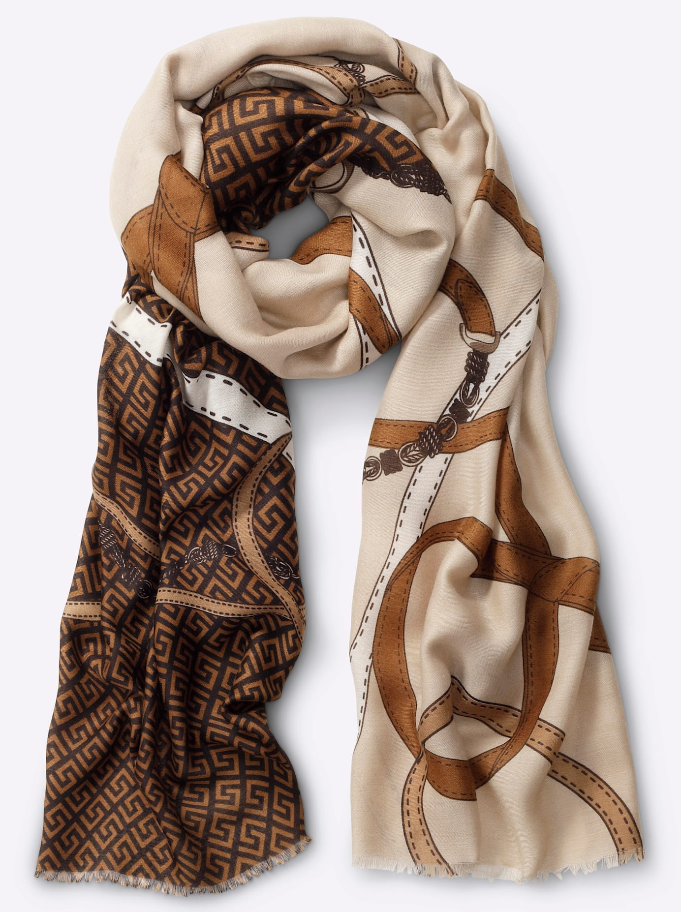 Heine Damen Modeschal in bunt