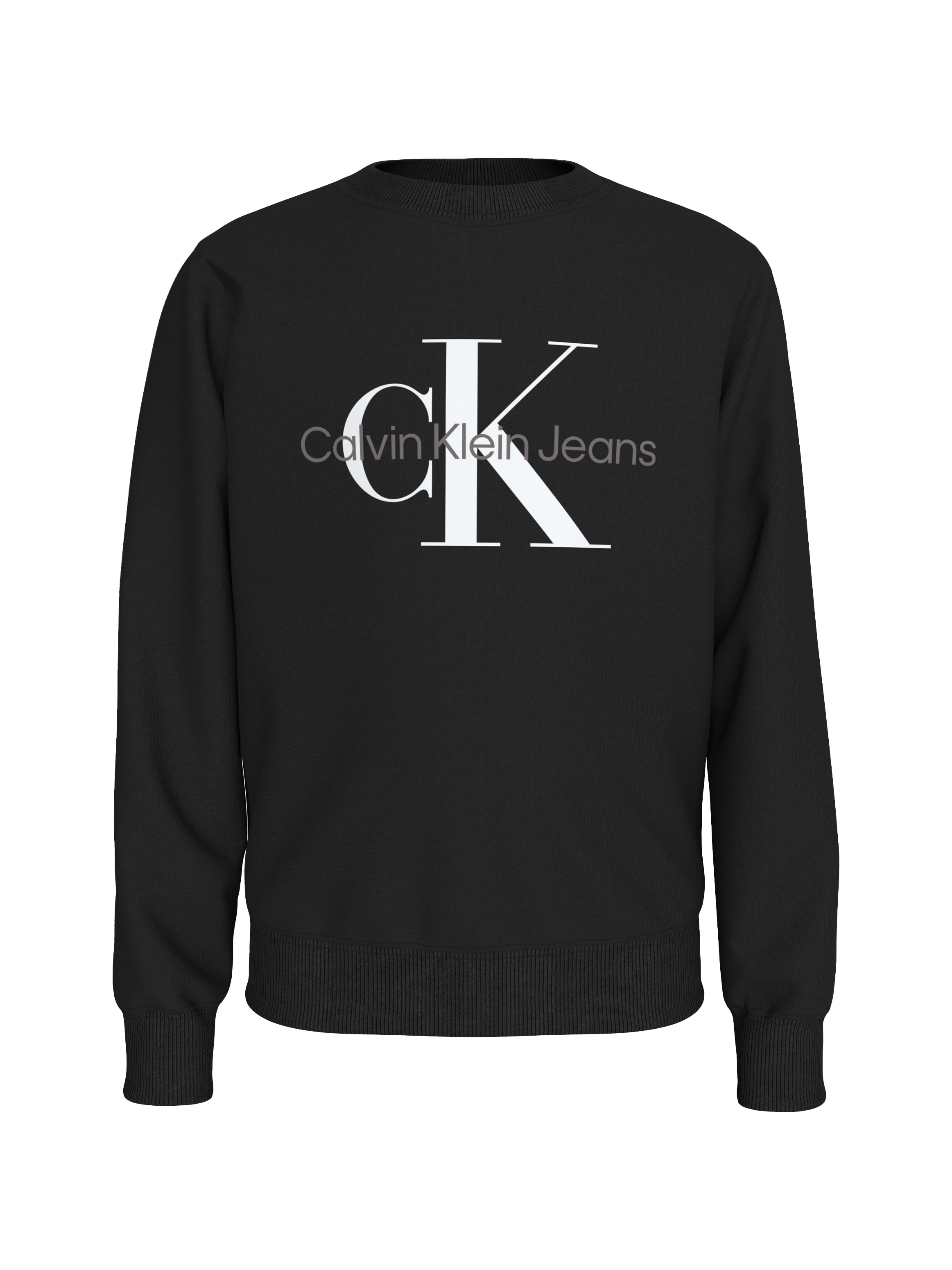 Calvin Klein Jeans Sweatshirt »CK Monogram Terry Cn«, für Kinder bis 16 Jahre und mit Logodruck