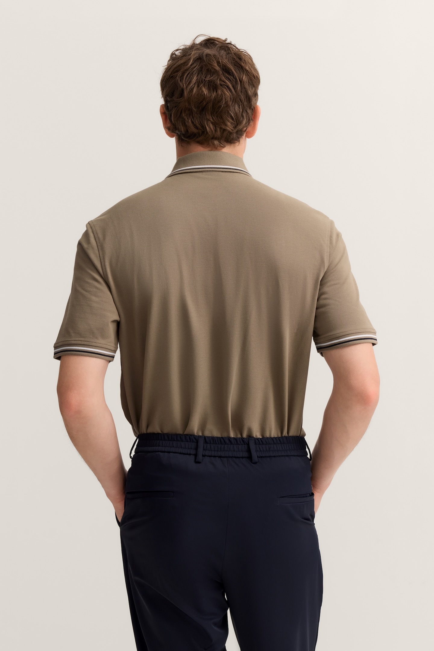 bugatti Poloshirt »Modern Fit« Basic Essential aus Baumwolle