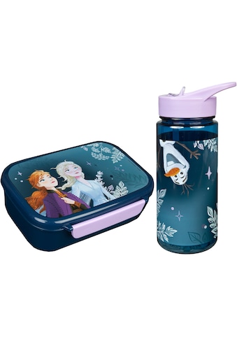 Lunchbox »Brotzeitdose & Trinkflasche, Frozen«, (Set, 2 tlg.), mit Trinkflasche