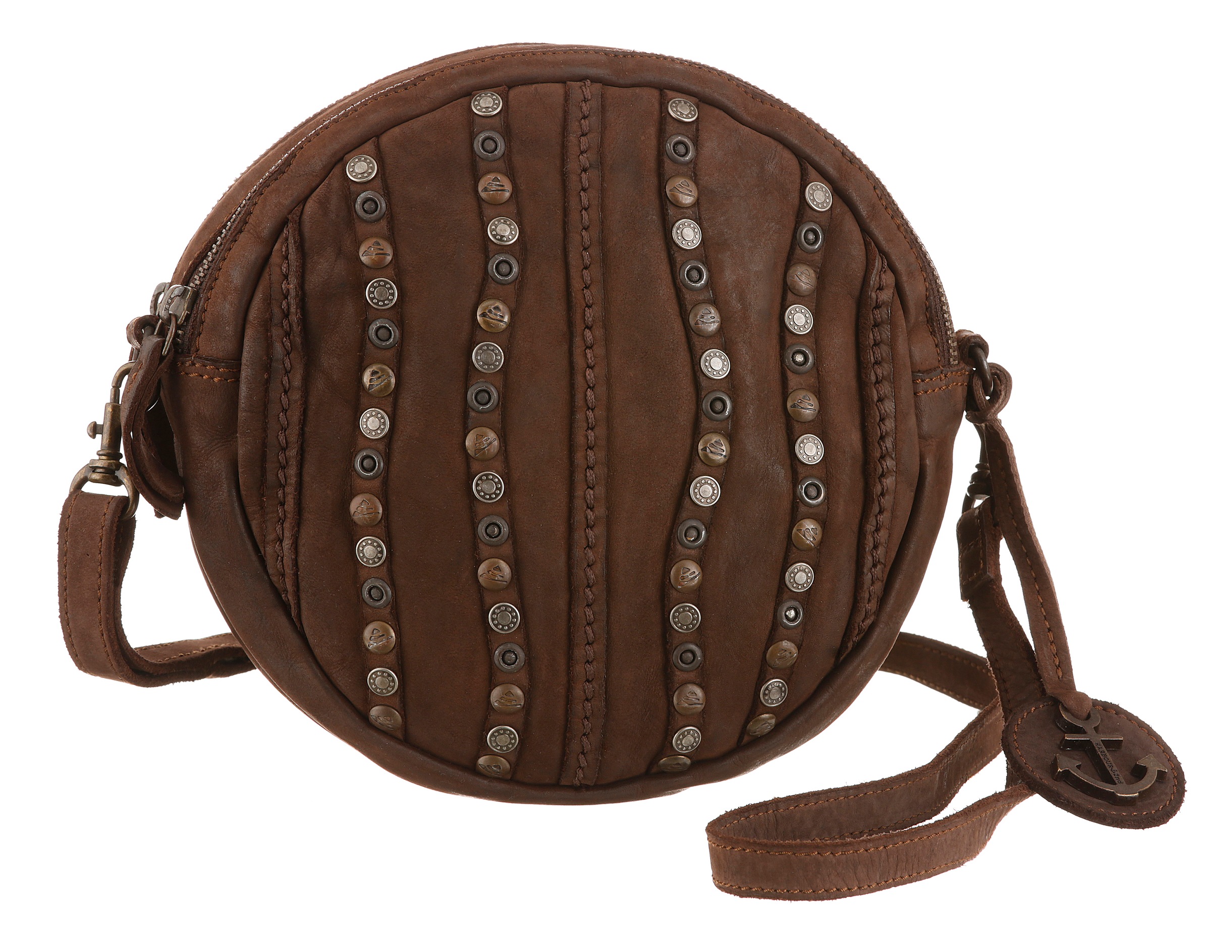 HARBOUR 2nd Schultertasche »Marta«, mit Anker-Label und Nieten-Details