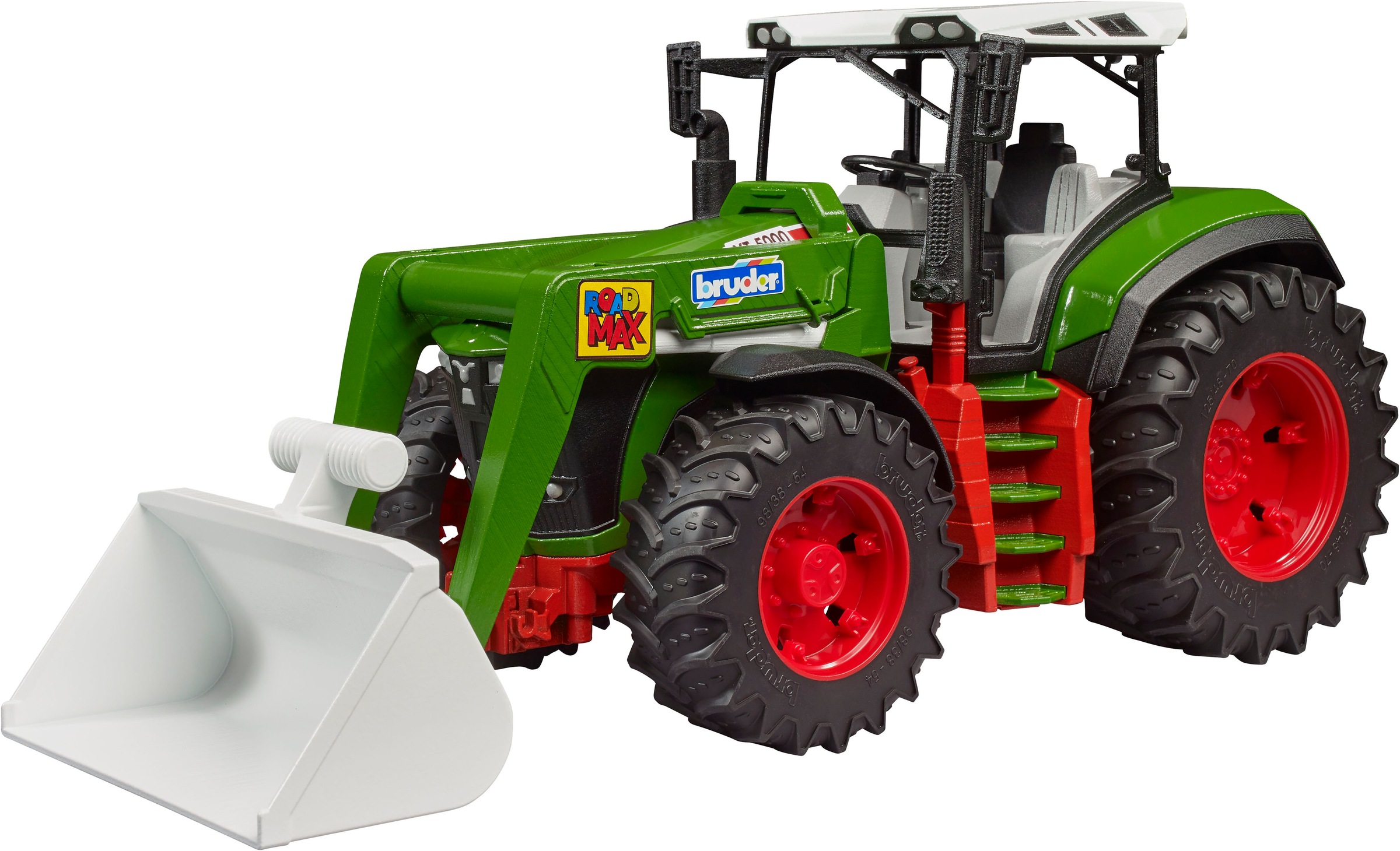 Bruder® Spielzeug-Traktor »Roadmax Traktor mit Frontlader und Kippanhänger (03452)« Made in Europe