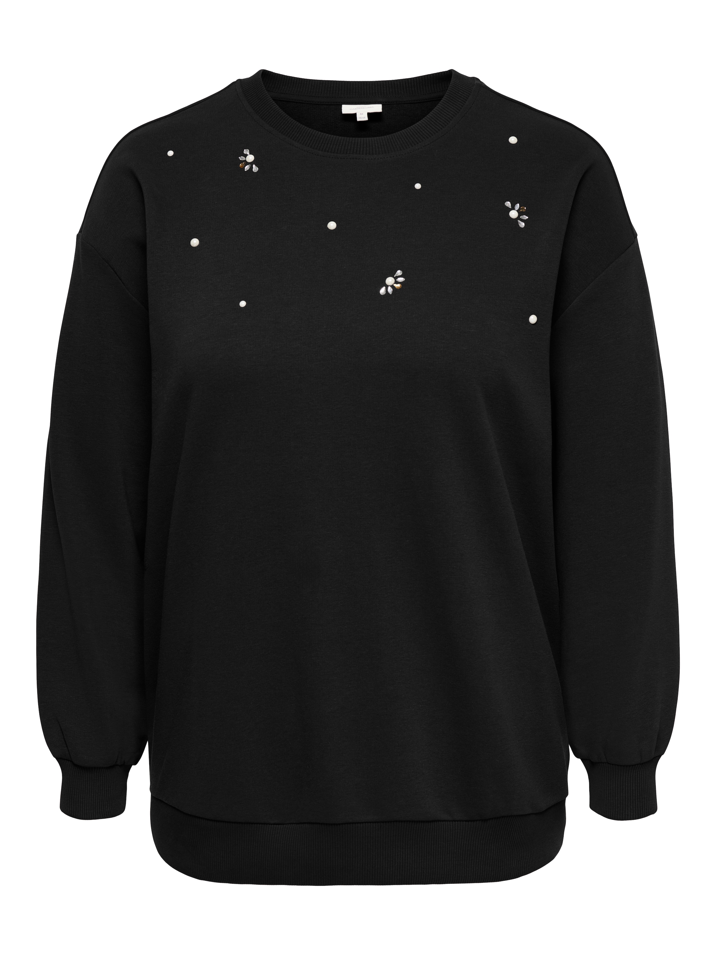 ONLY CARMAKOMA Sweatshirt »CARAMBER L/S O-NECK SWEAT JRS«, Baumwollmischung
