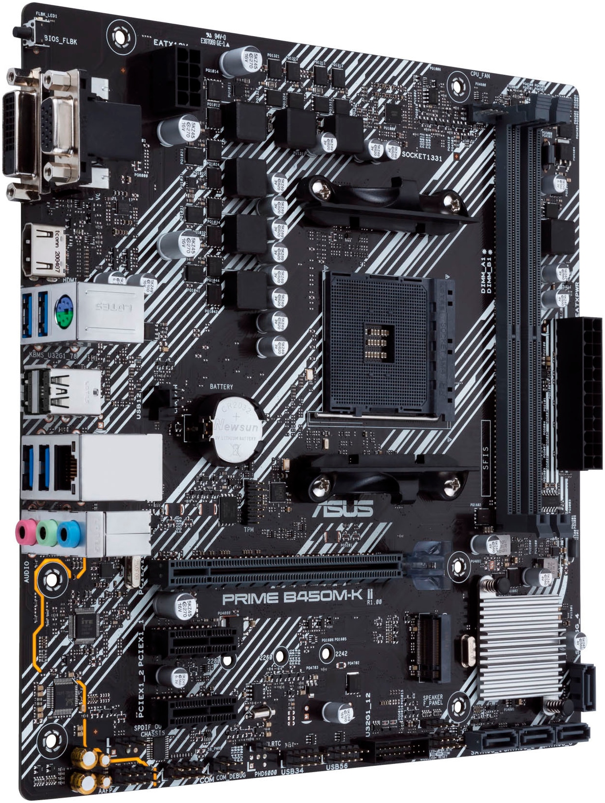 Asus Mainboard »Prime B450M-K II«