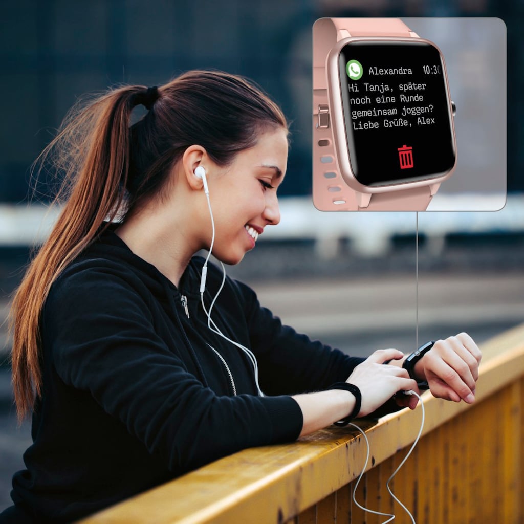 Hama Smartwatch »Fitnesstracker "5910"«