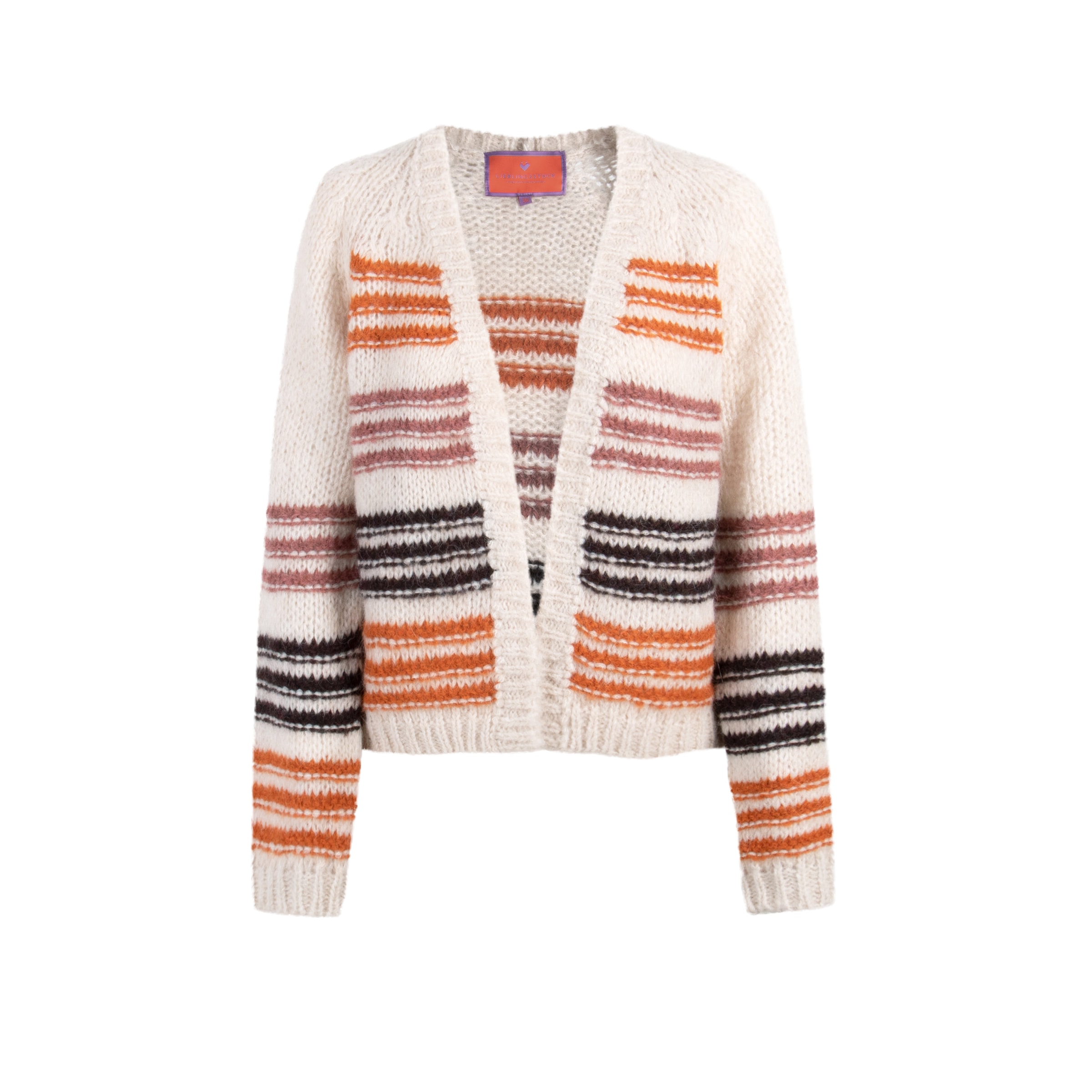 Lieblingsstück Strickjacke »LibertyL«, mit Wollanteil und Alpaka