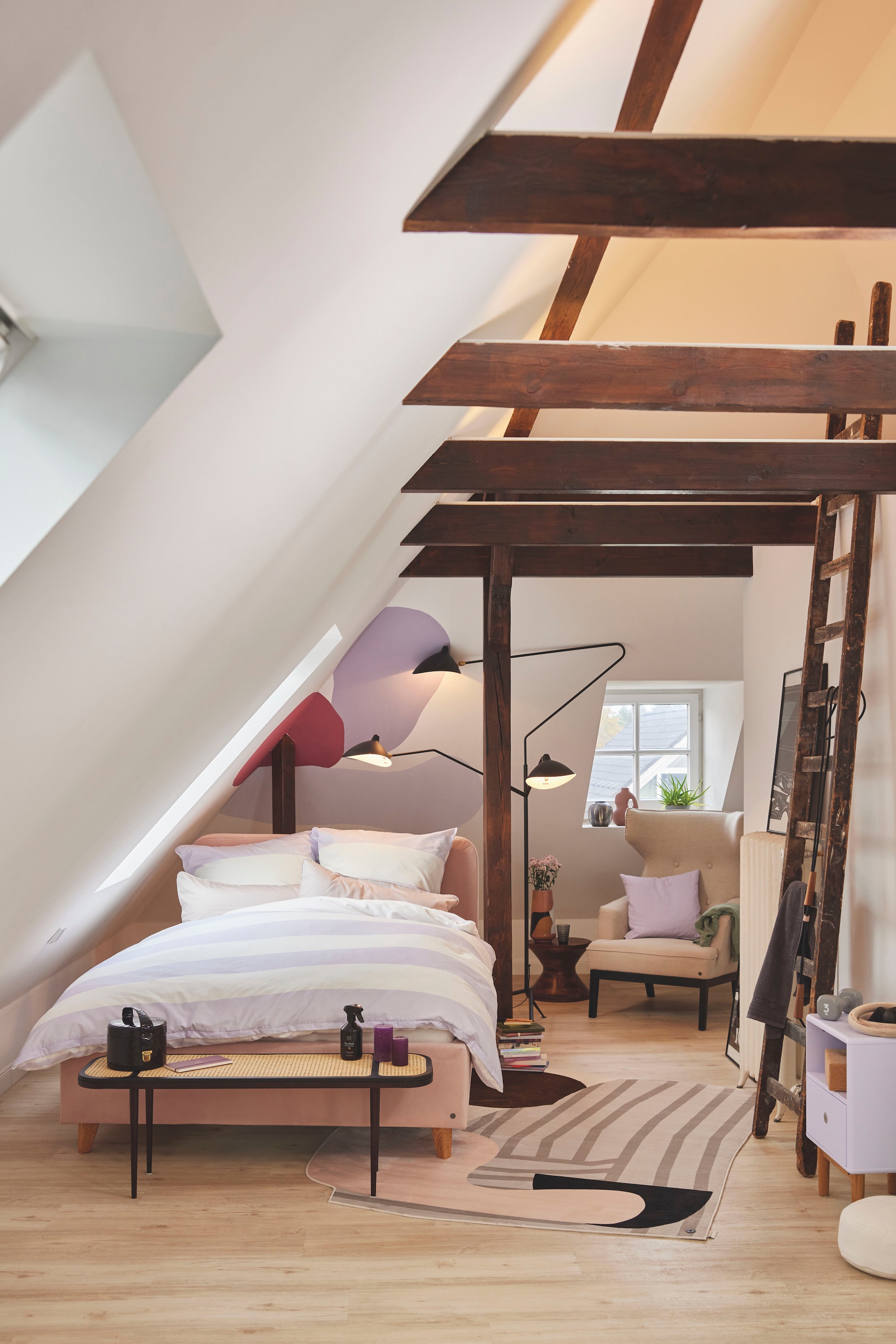 TOM TAILOR HOME Teppich »Shapes - SEVEN«, Motivform, 5 mm Höhe, Kurzflor, bedruckt, modernes Design