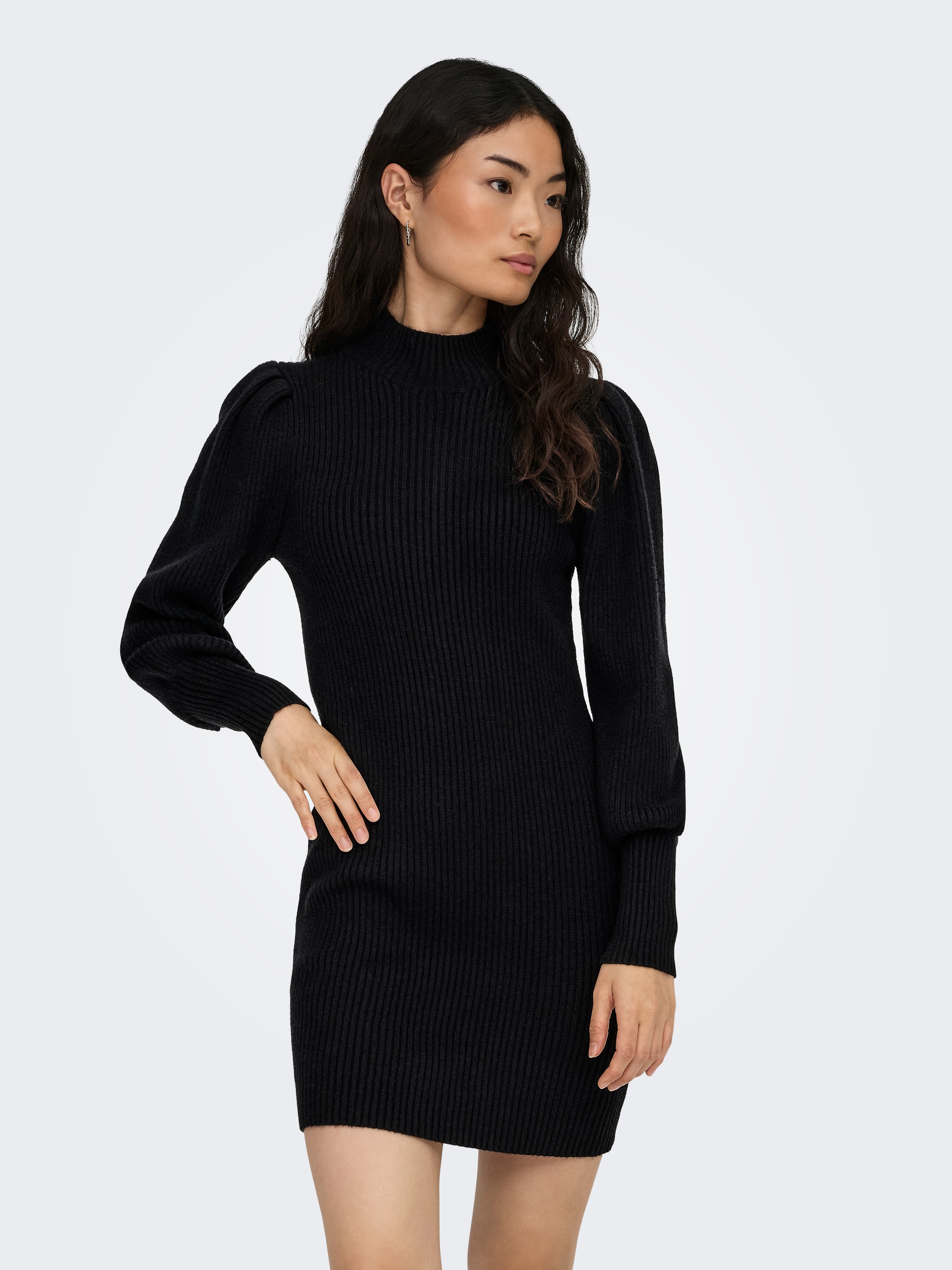 ONLY Strickkleid »ONLKATIA L/S DRESS KNT NOOS« Viskosemischung
