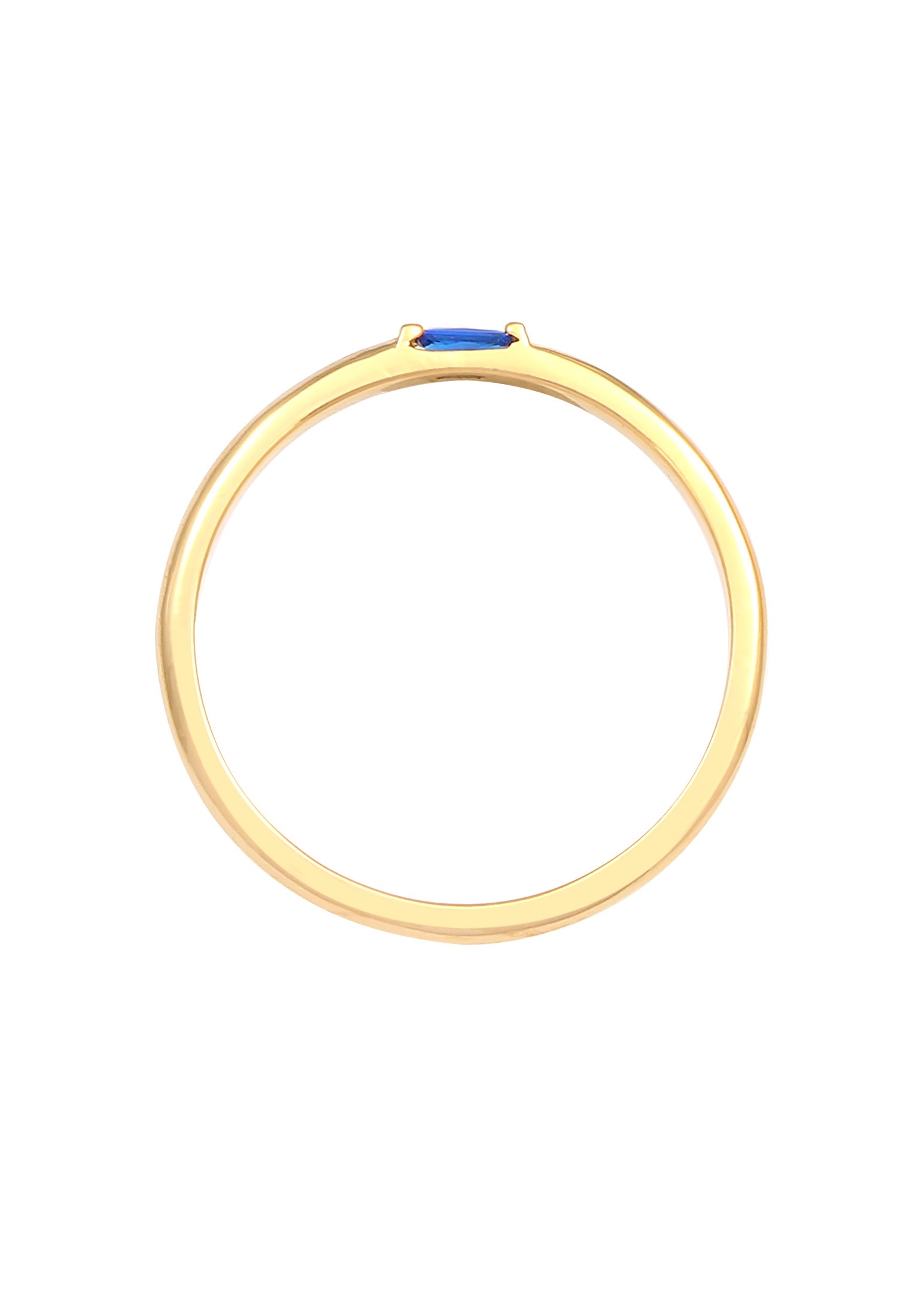Elli Premium Silberring »Ring Topas Geo Rechteck Verlobung Solitär 925 Silber«