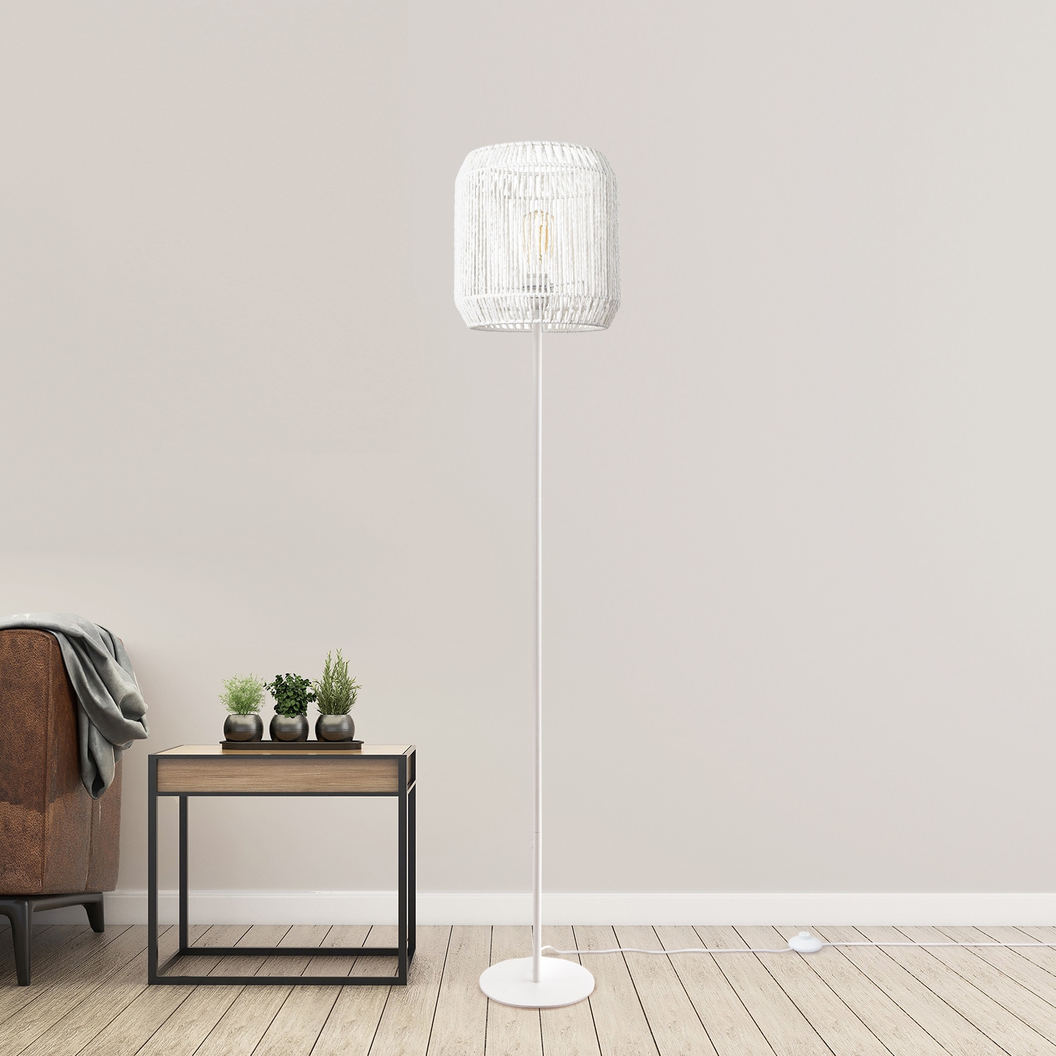 Paco Home Stehleuchte »Ela 214«, für Leuchtmittel E27