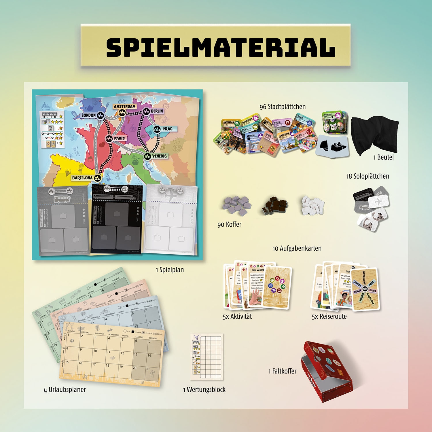 Kosmos Spiel »Happy Holiday« Made in Europe
