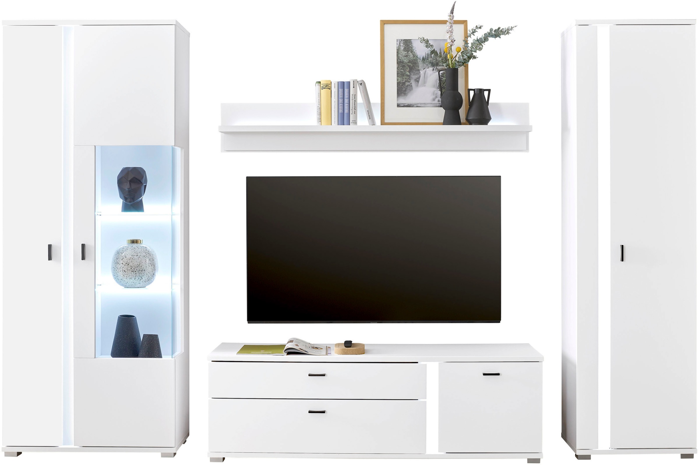 Home affaire Wohnwand »LONG ISLAND« Set, 4 Stk. tlg.