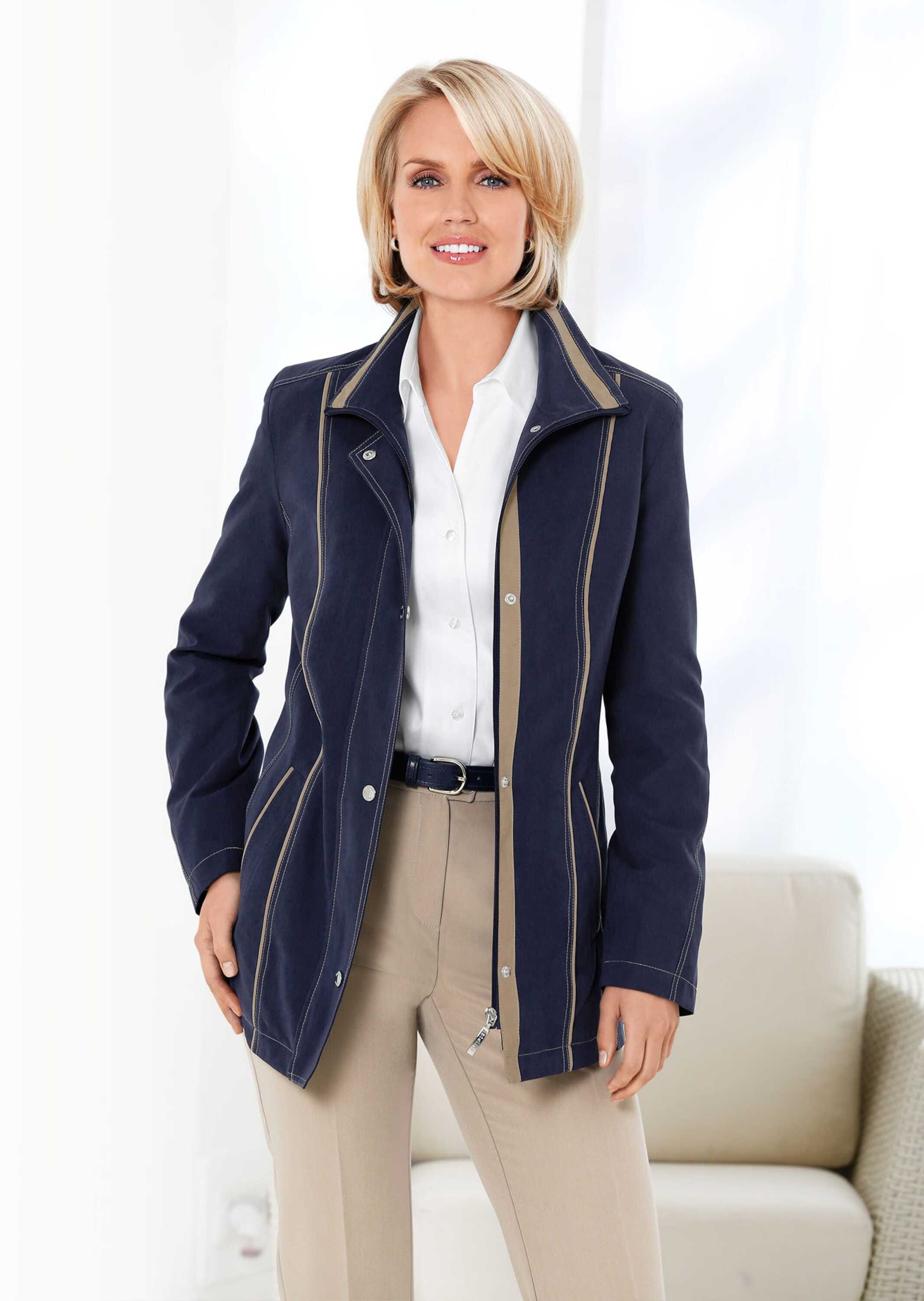 GOLDNER Kurzjacke »Kurzgröße Atmungsaktive Lerana-Jacke in besonders weicher Qualität«