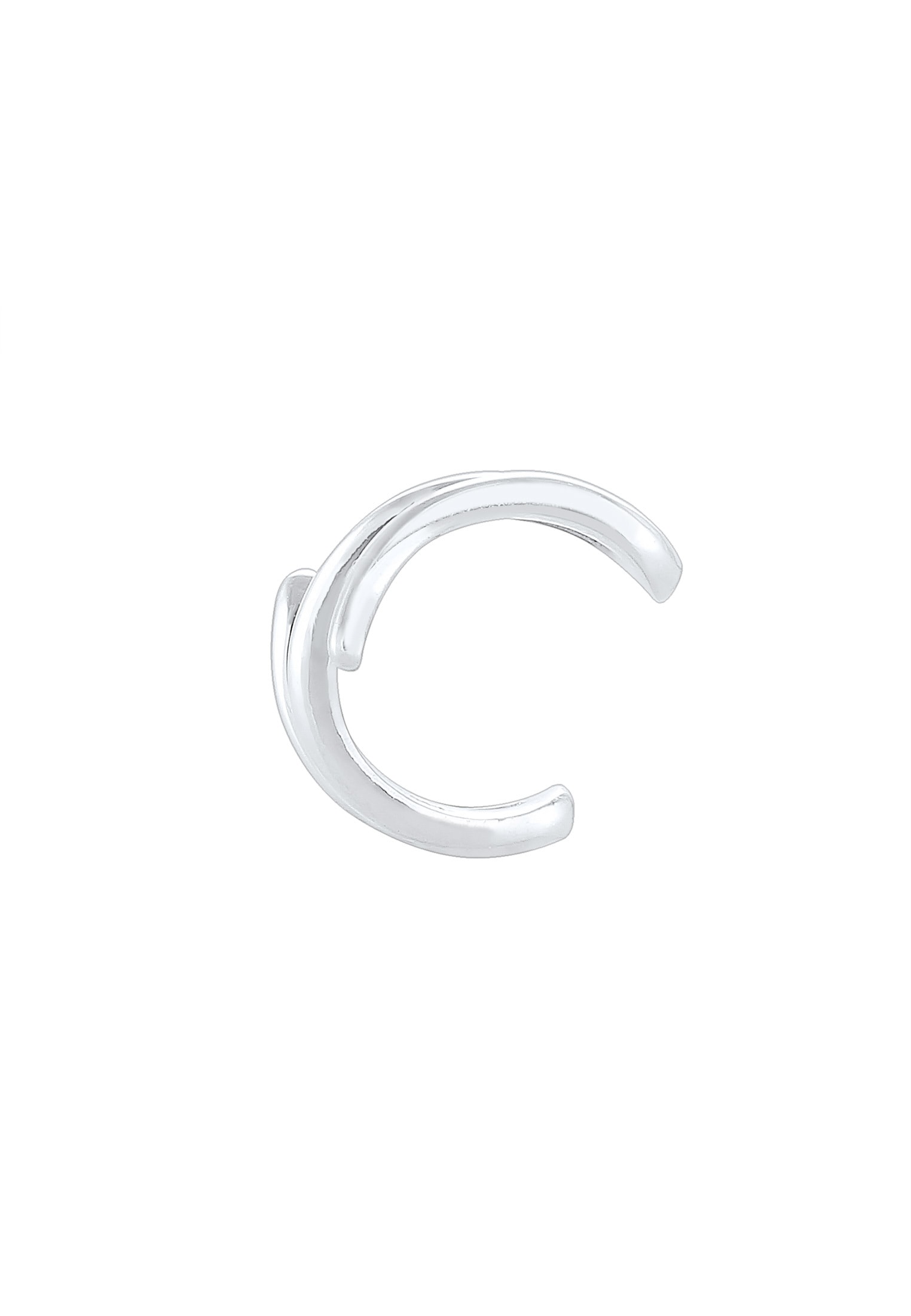Elli Ohrklemme »Ohrringe Earcuff Ohrklemme Welle 925er Silber«