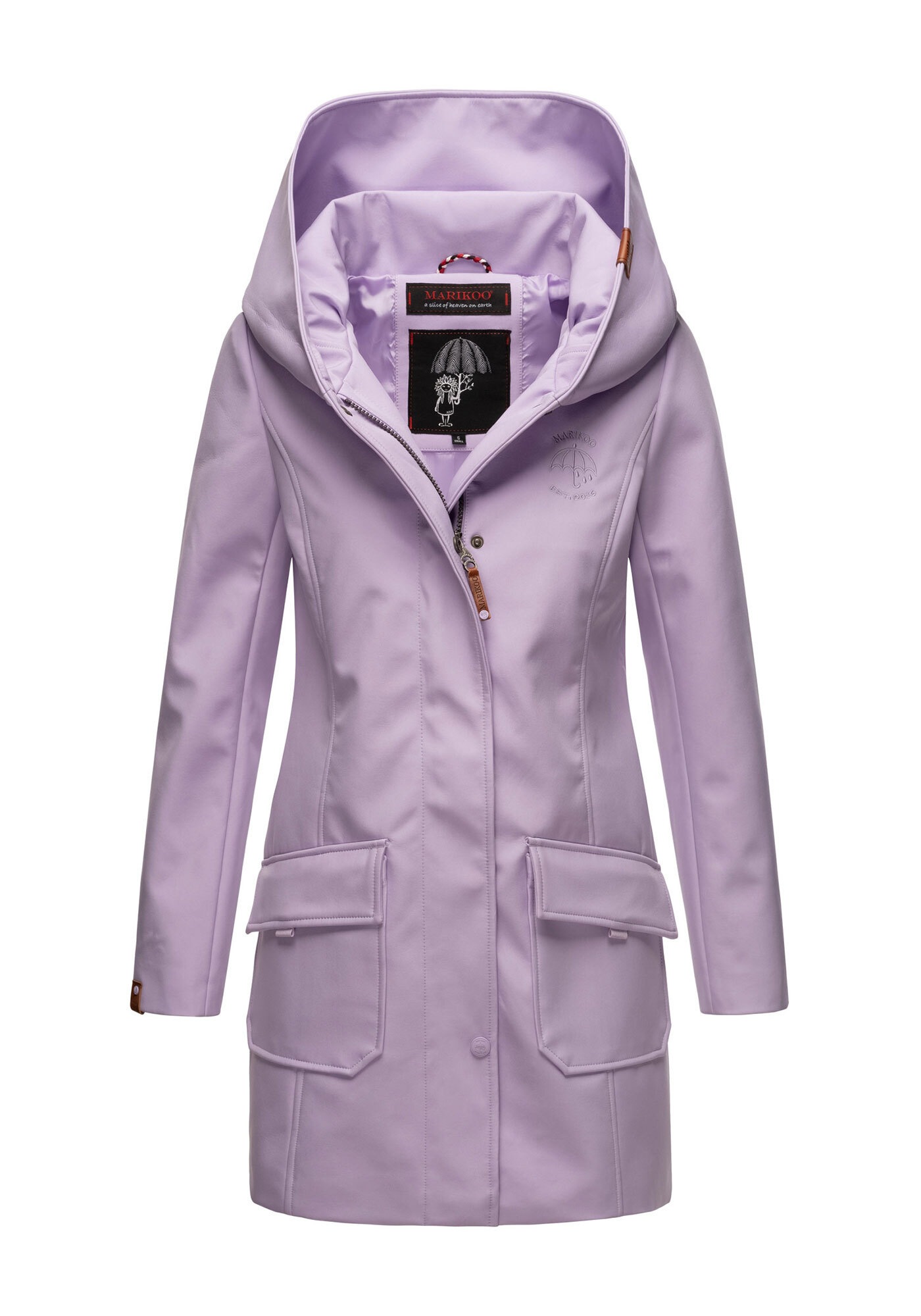 Marikoo Winterjacke »Marikoo Mayleen Damen Softshell Jacke B856«