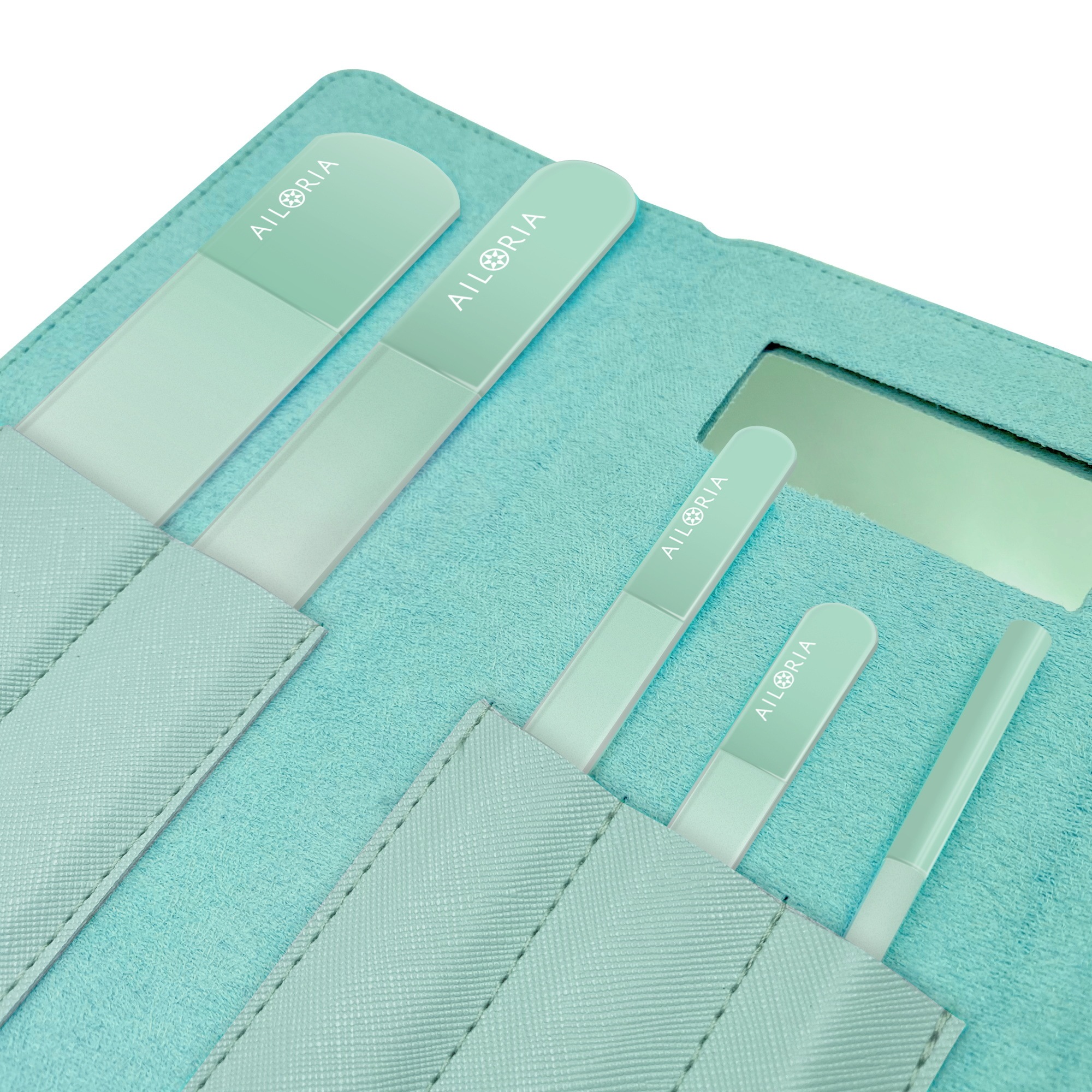 AILORIA Glasnagelfeile »Glas-Nagelfeilenset CONTOUR LUXE«