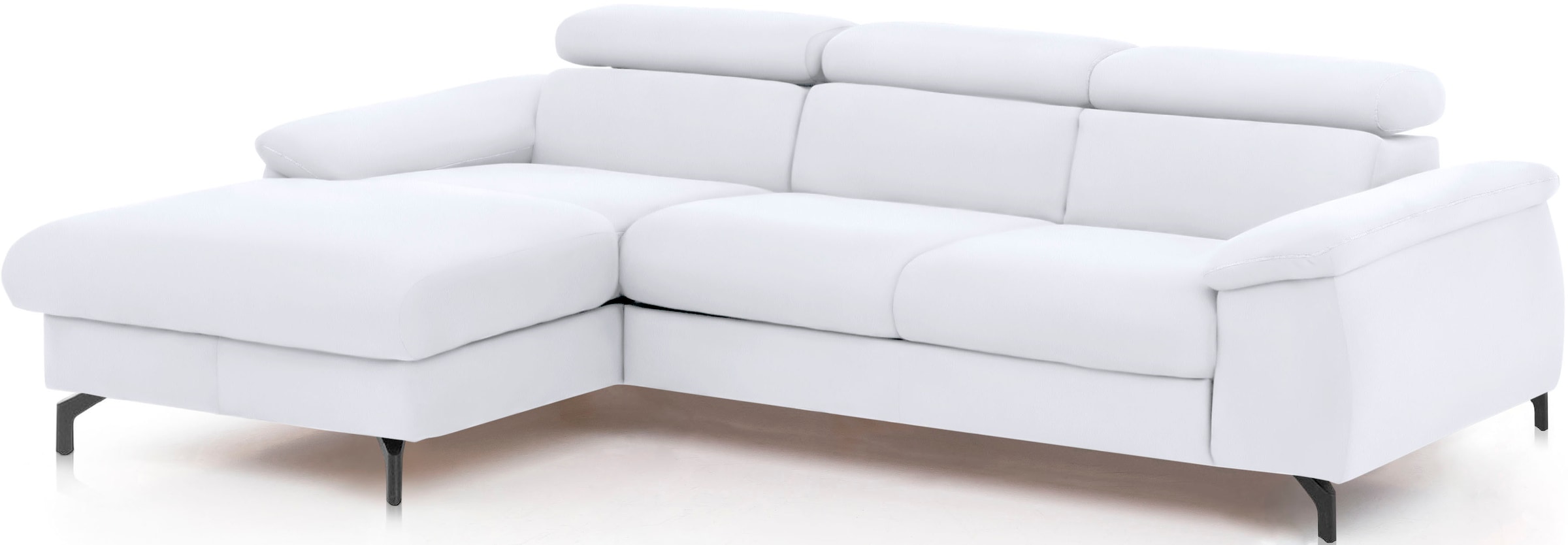 COTTA Ecksofa »Kitty L-Form«, mit Kopfteilverstellung, wahlweise mit Bettfunktion & Bettkasten