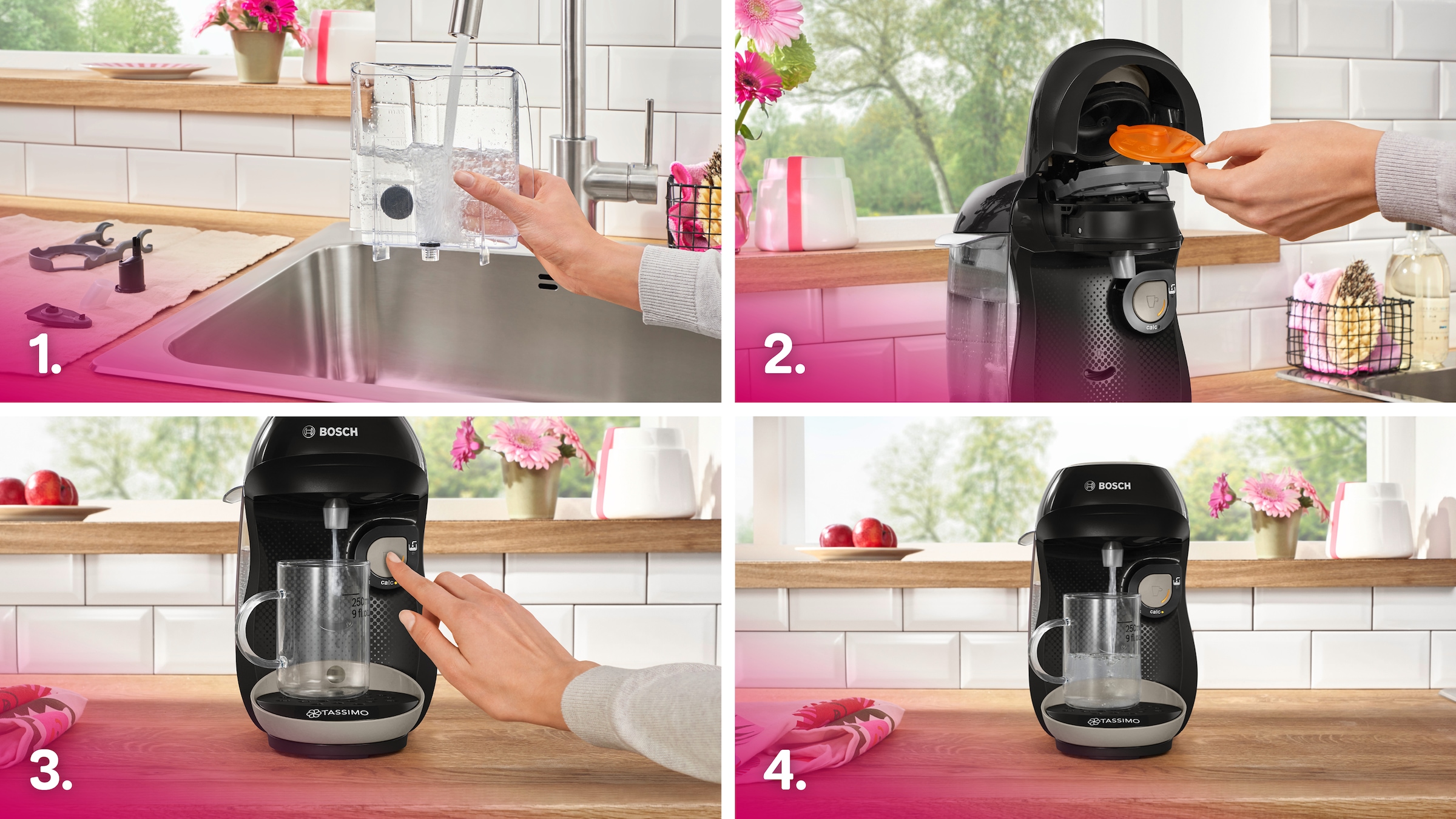 TASSIMO Kapselmaschine »TAS109E«, nachhaltig, geeignet für alle Tassen, Wassertank 0,7 L, schwarz/beige