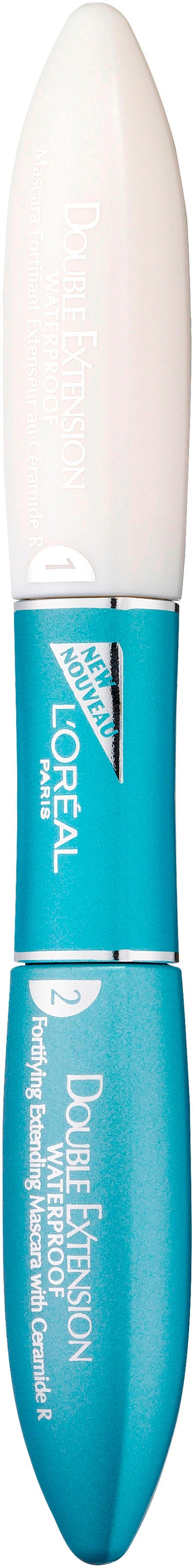 L'ORÉAL PARIS Mascara »Double Extension WTP Doppelpack«, mit zwei Bürsten
