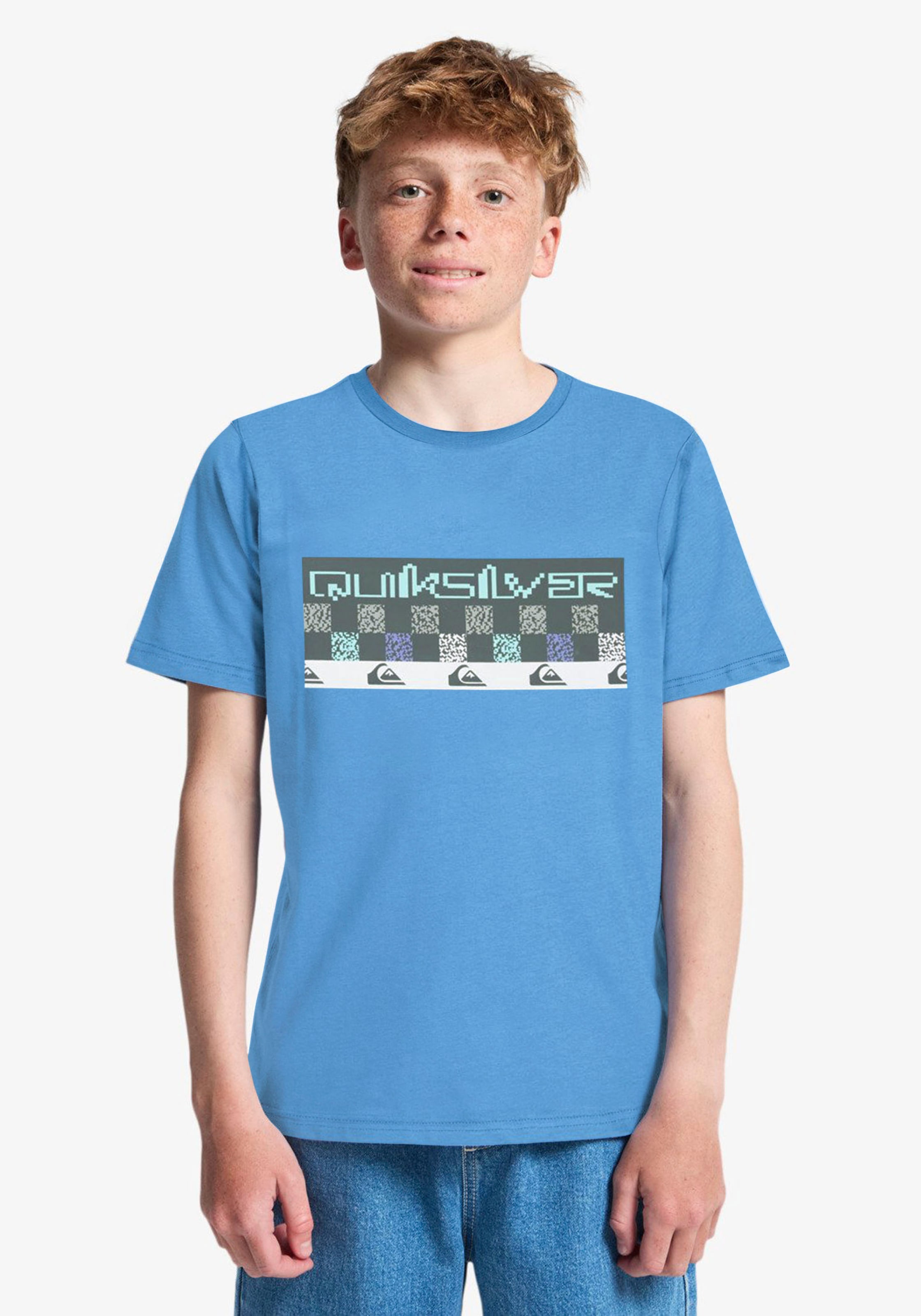 Quiksilver T-Shirt »NEXT GEN SHORT SLEEVE« Kurzarm-Design, für Kinder von 10 bis 16 Jahren, aus Baumwolle