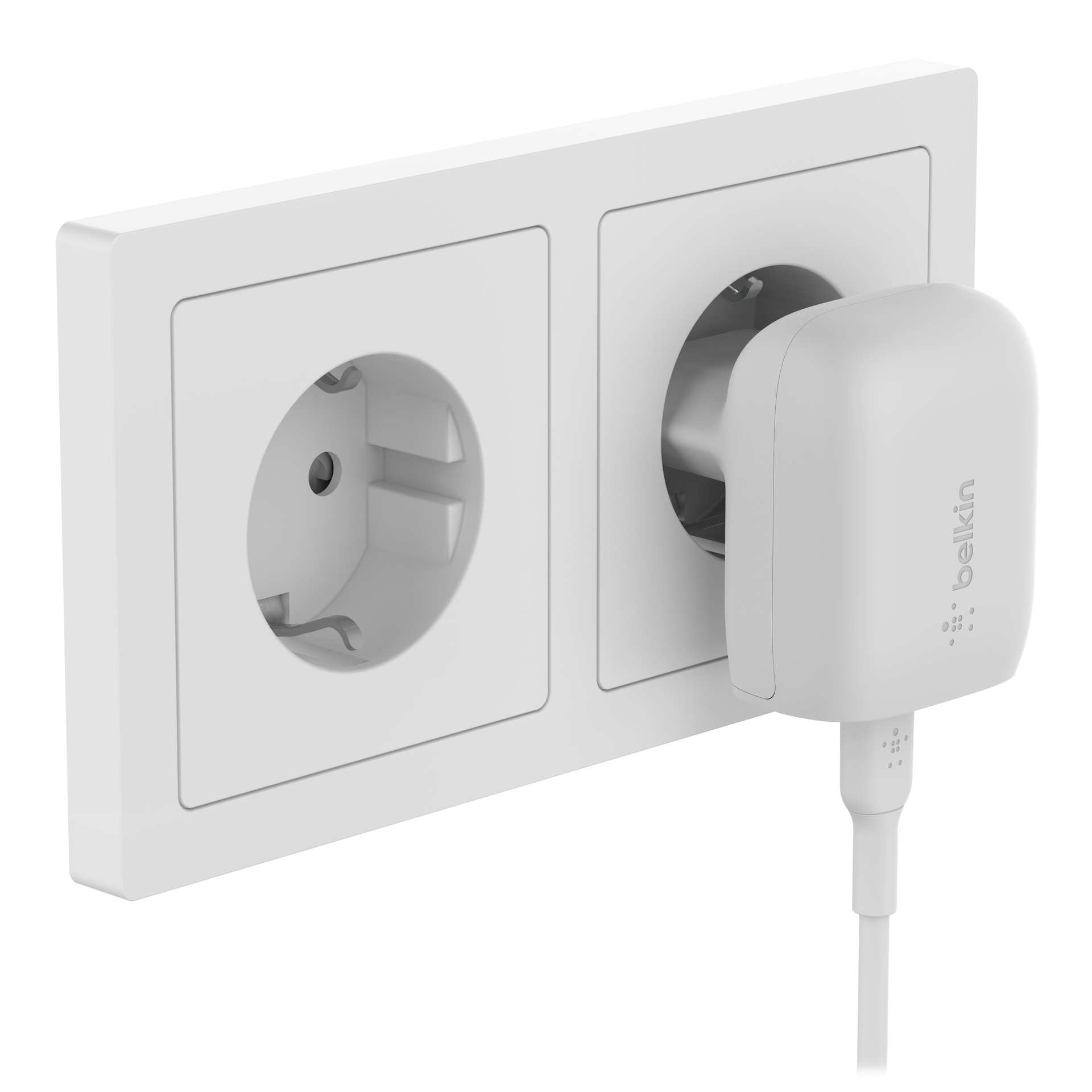 Belkin USB-Ladegerät »Dual 20W USB-C Ladegerät inkl. Lightning«