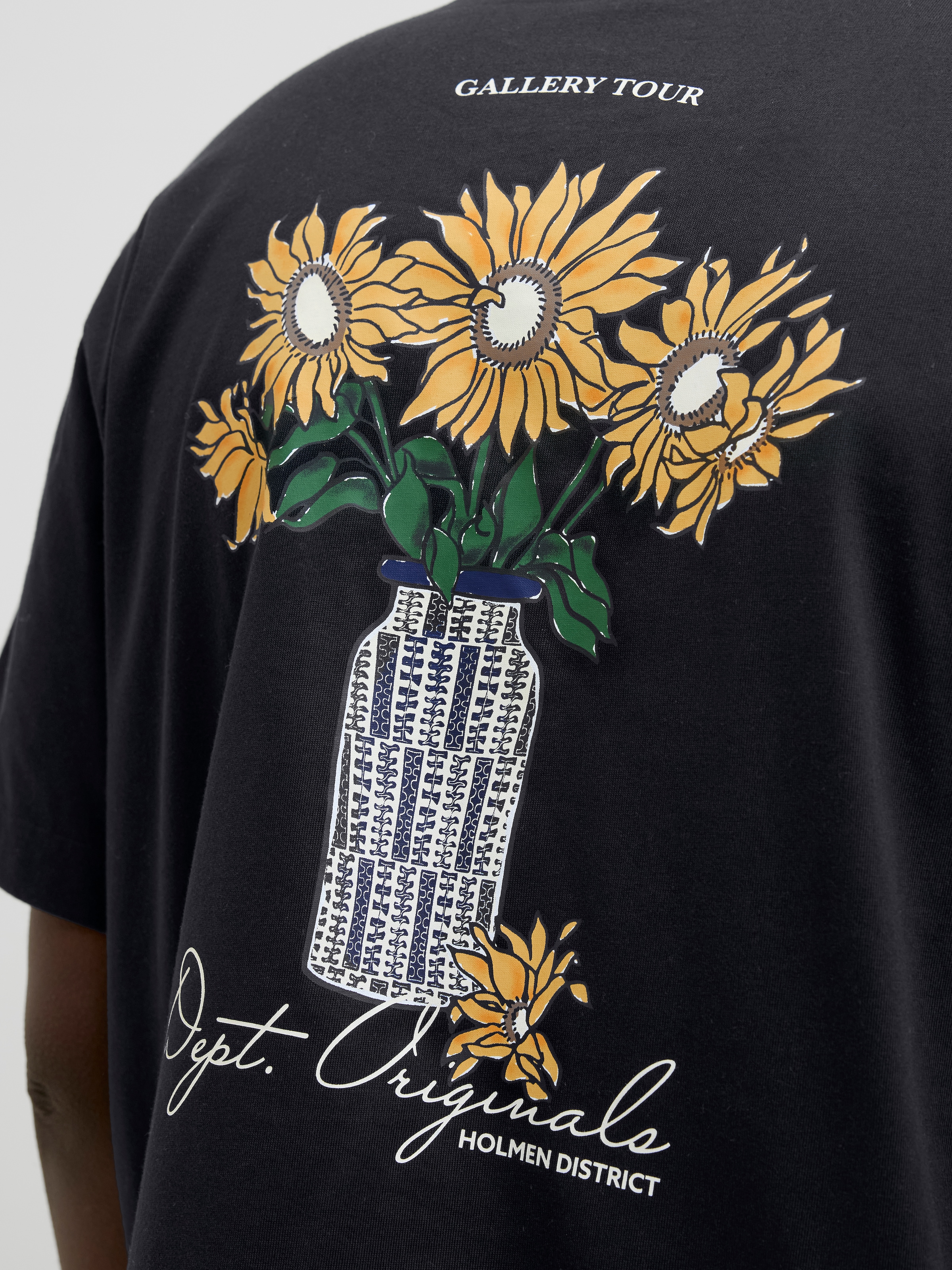 Jack & Jones T-Shirt »JORISLINGTON BACK TEE SS CREW NECK SN«