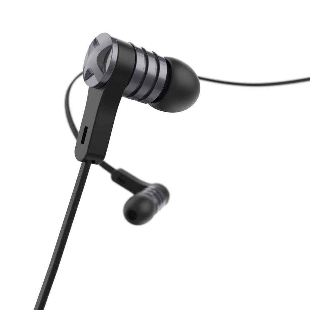 Hama In-Ear-Kopfhörer »In Ear Ohrhörer, Headset mit Mikrofon Intense«