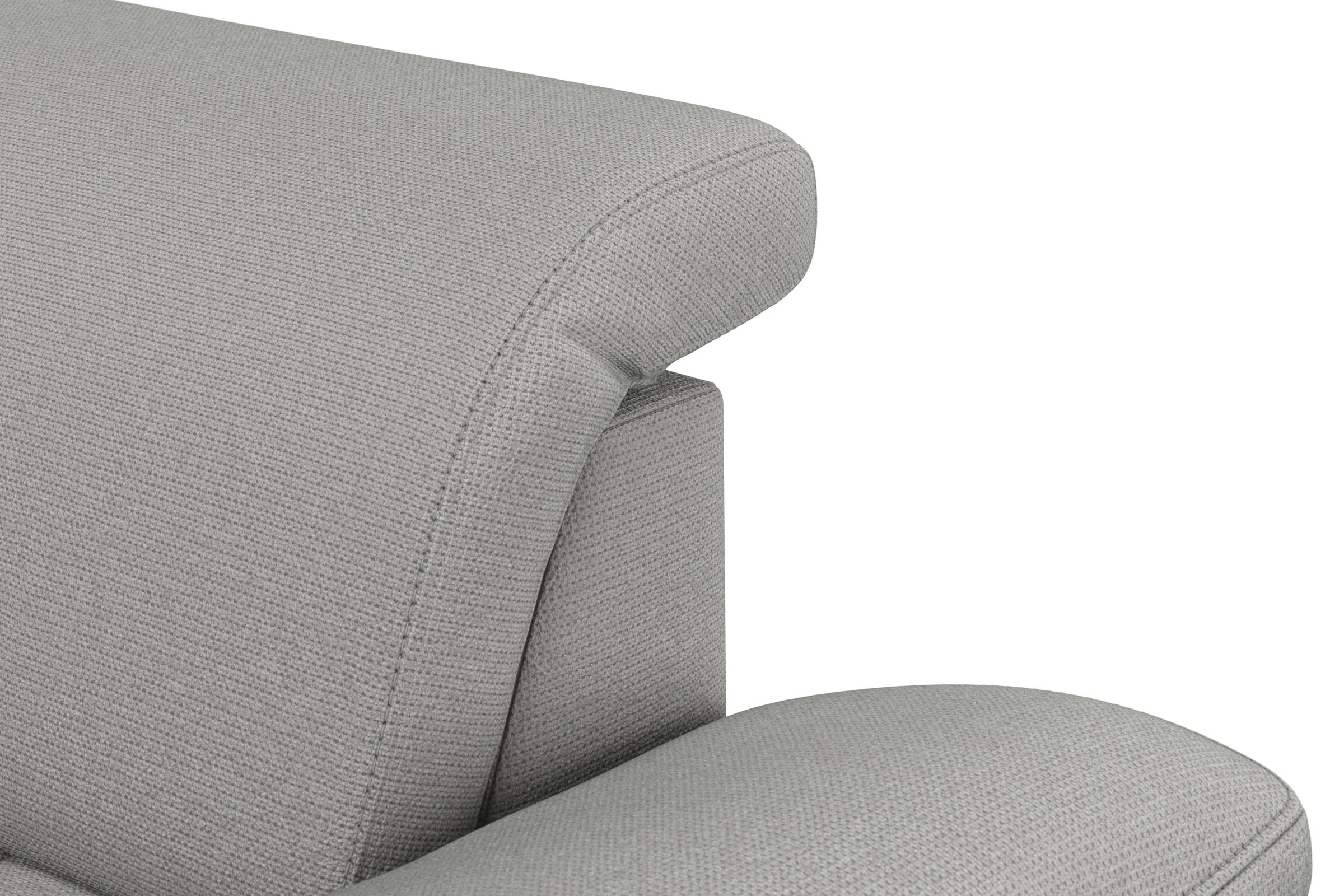 sit&more Ecksofa »Cool L-Form« wahlweise mit Kopfteilverstellung und Vorziehsitz motorisch