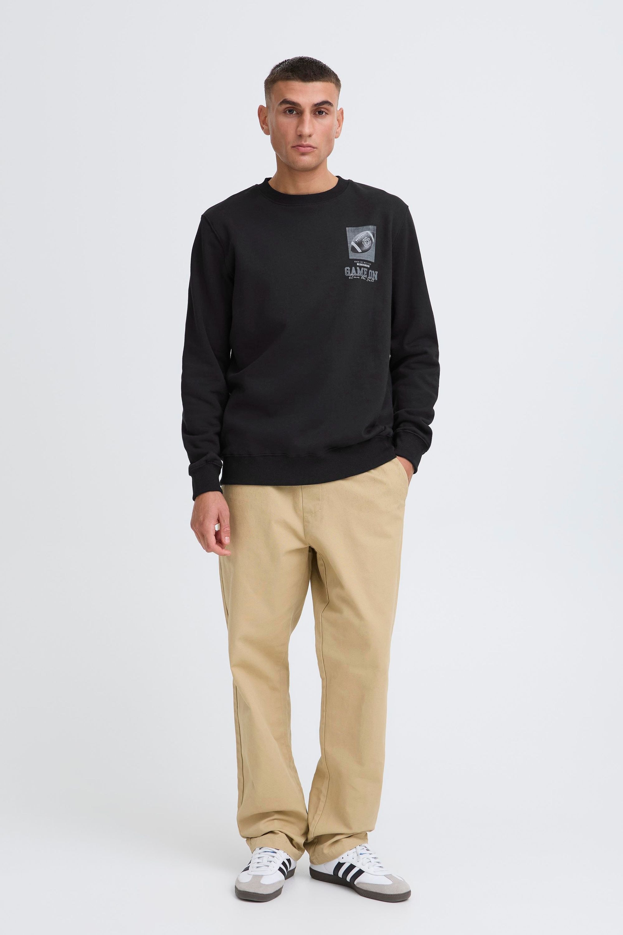 !Solid Longpullover »Sweater SDSWINTON«