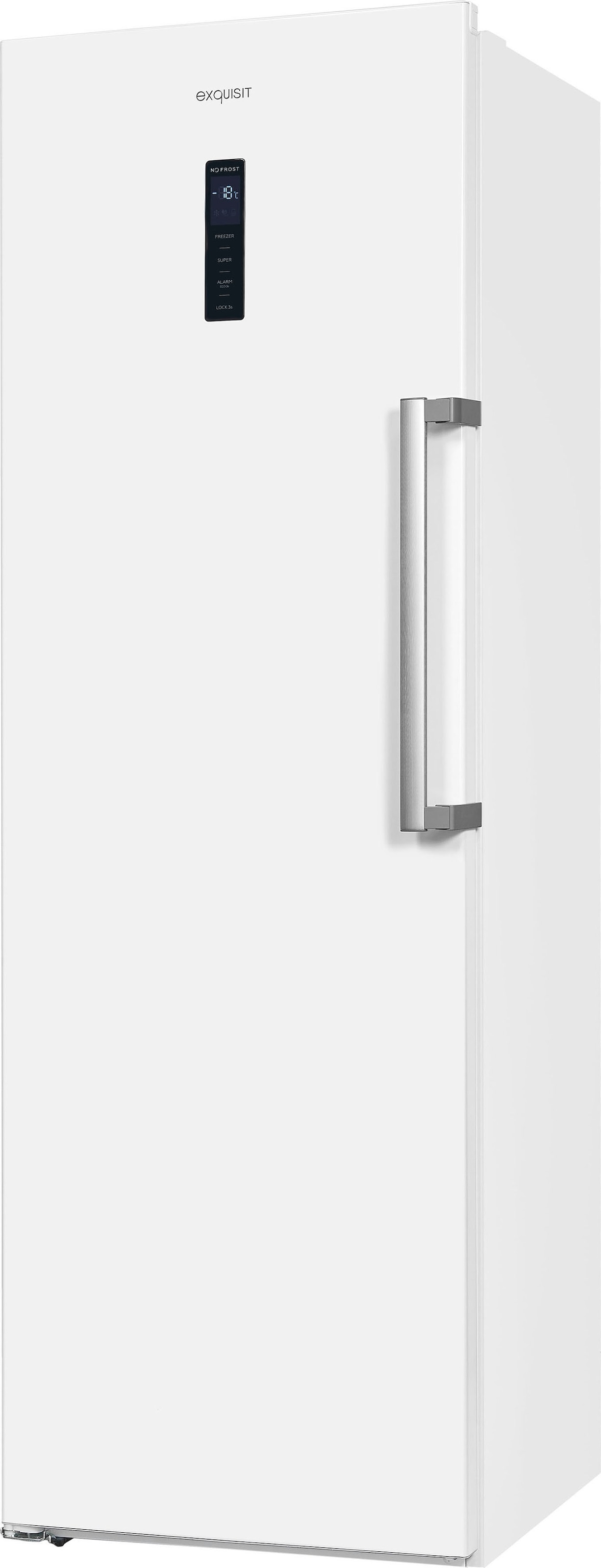 exquisit Gefrierschrank »GS295-NF-H-040D«, 185 cm hoch, 60 cm breit